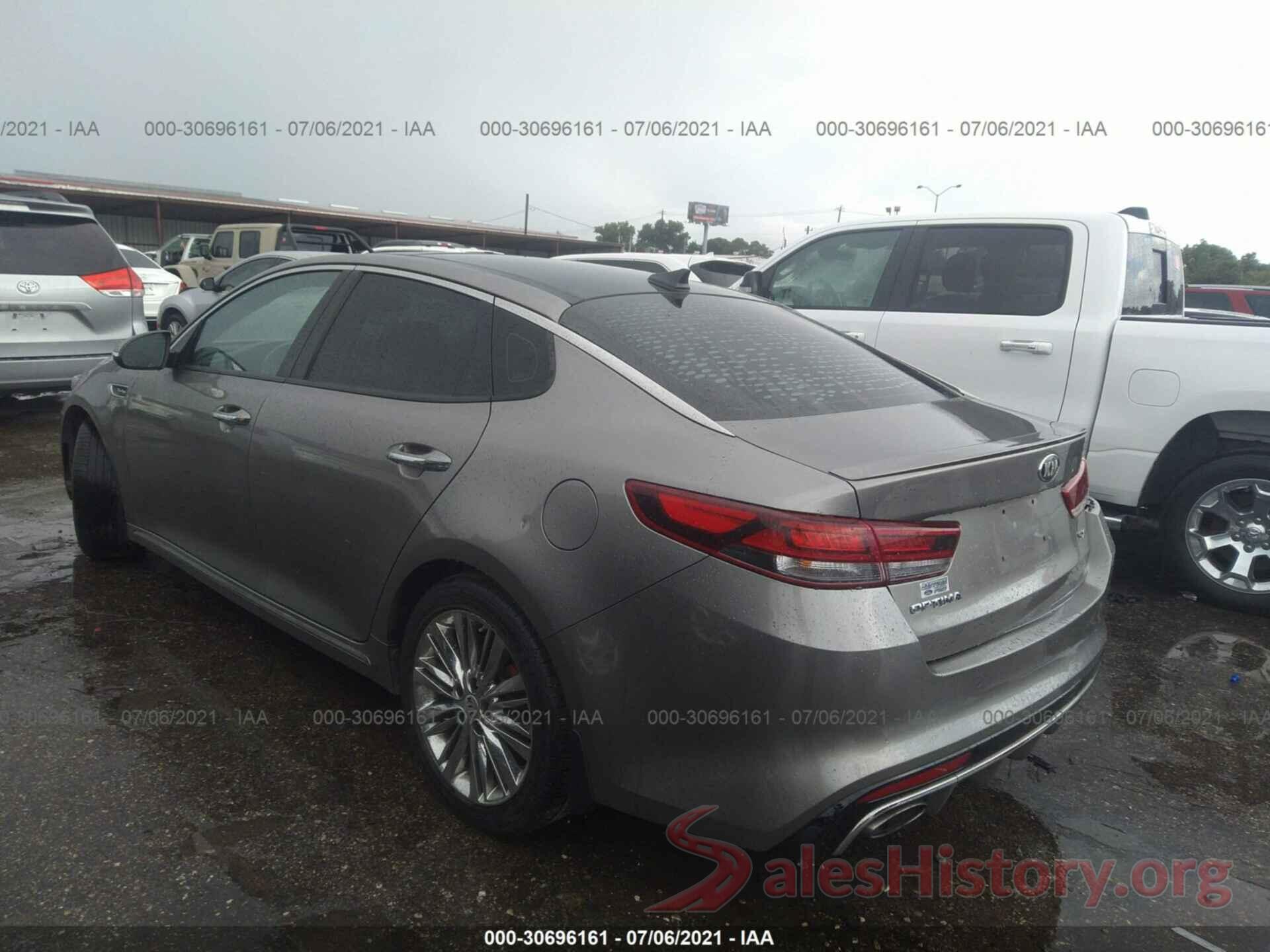 5XXGV4L20GG077156 2016 KIA OPTIMA