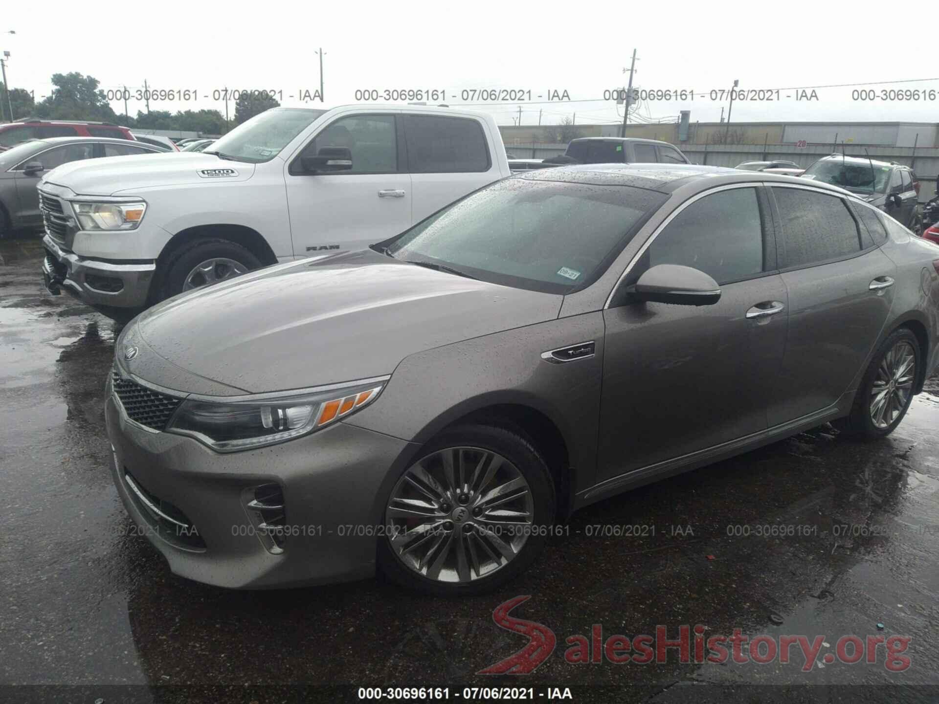 5XXGV4L20GG077156 2016 KIA OPTIMA