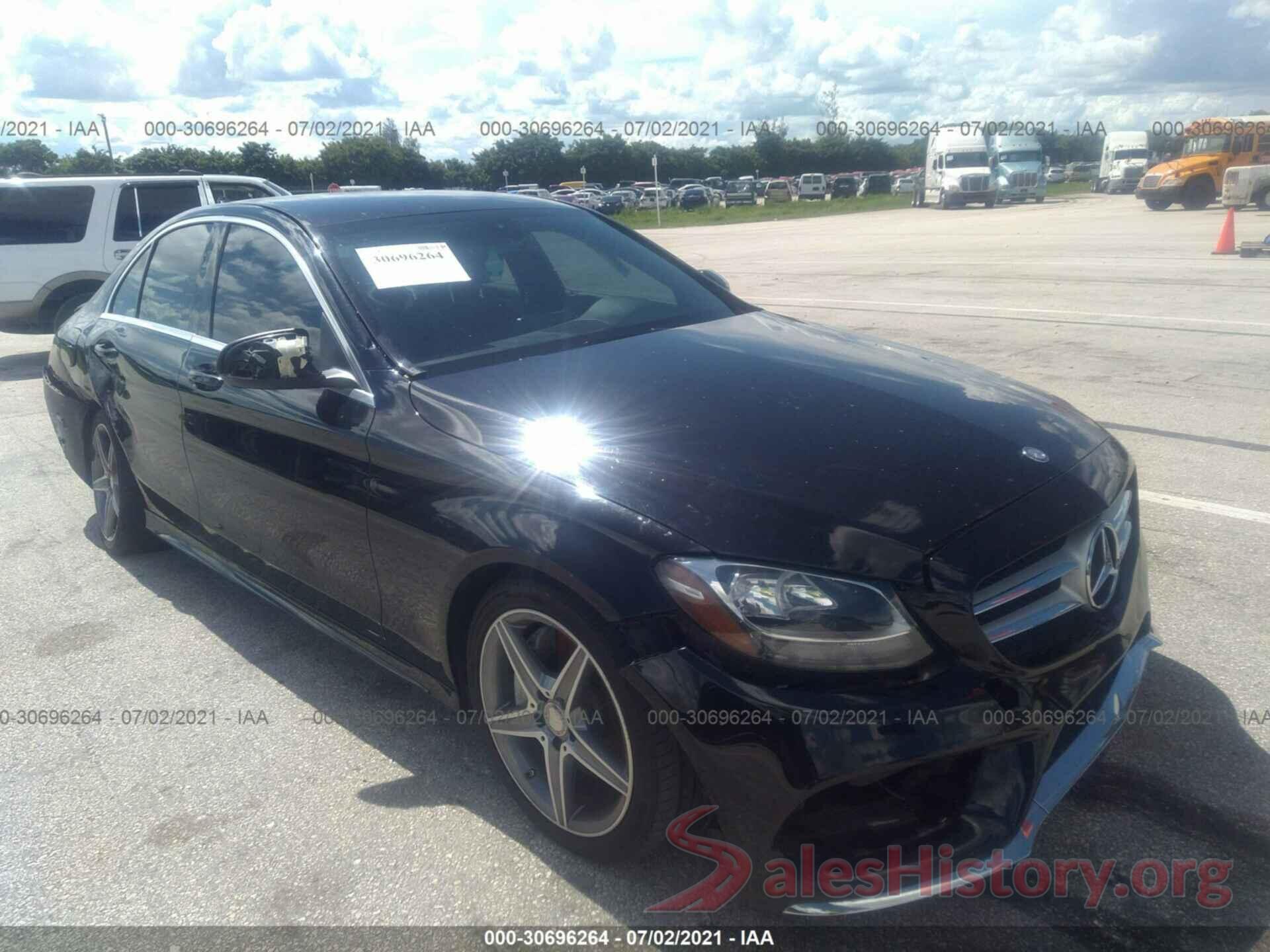 55SWF4JB4GU172123 2016 MERCEDES-BENZ C-CLASS