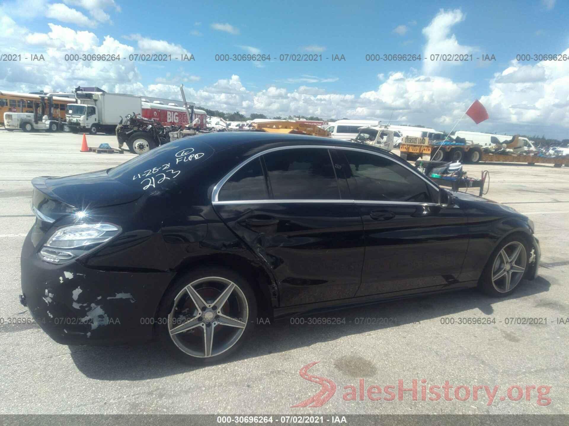 55SWF4JB4GU172123 2016 MERCEDES-BENZ C-CLASS