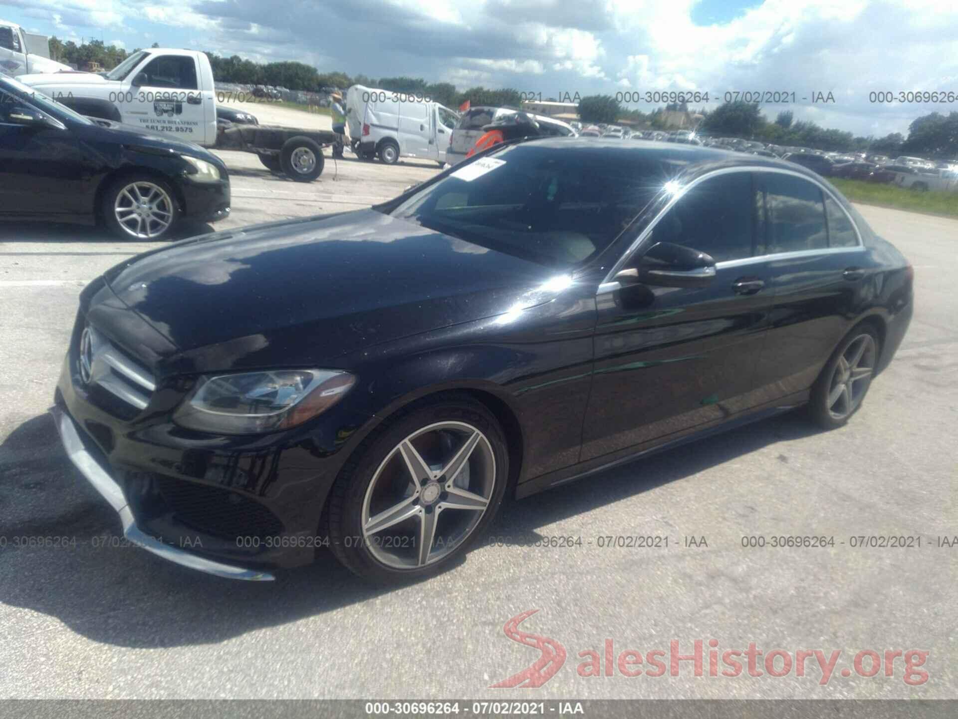 55SWF4JB4GU172123 2016 MERCEDES-BENZ C-CLASS