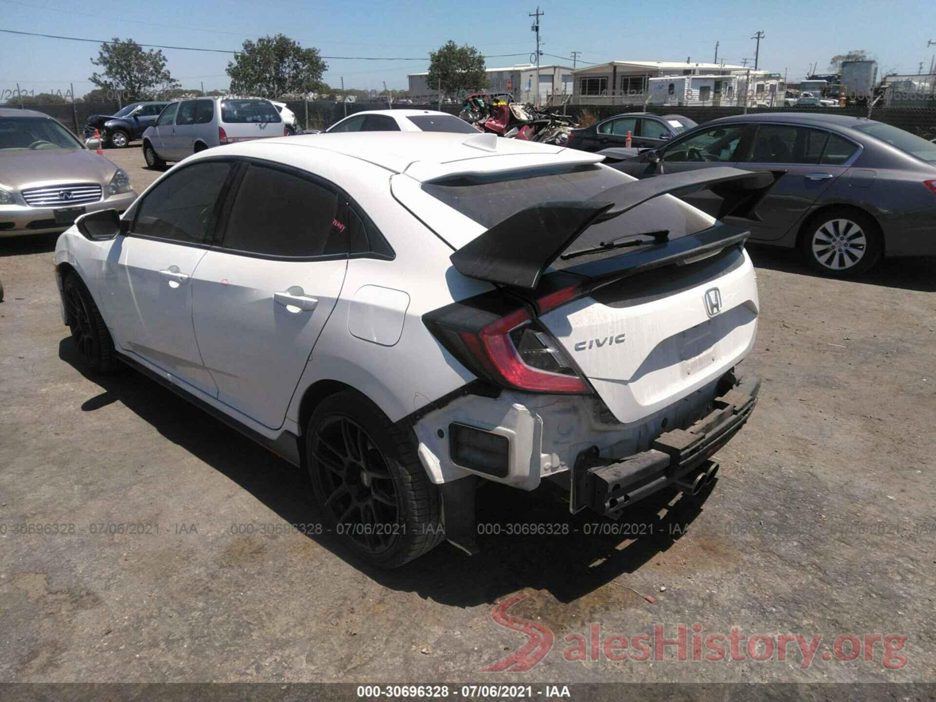 SHHFK7H42HU422884 2017 HONDA CIVIC HATCHBACK