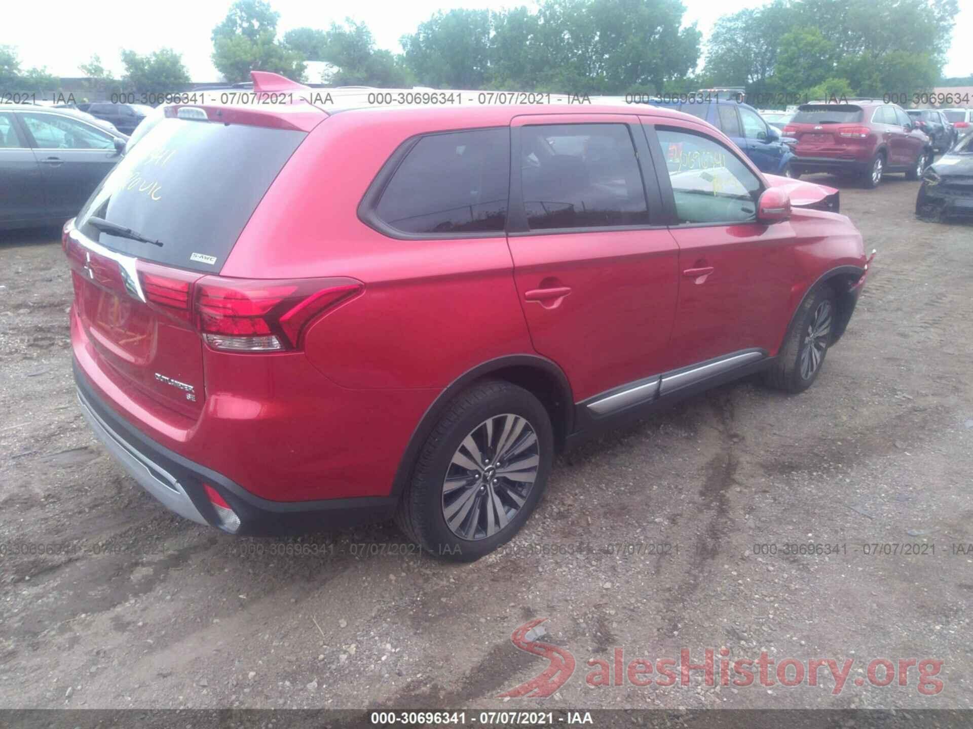 JA4AZ3A38KZ044065 2019 MITSUBISHI OUTLANDER