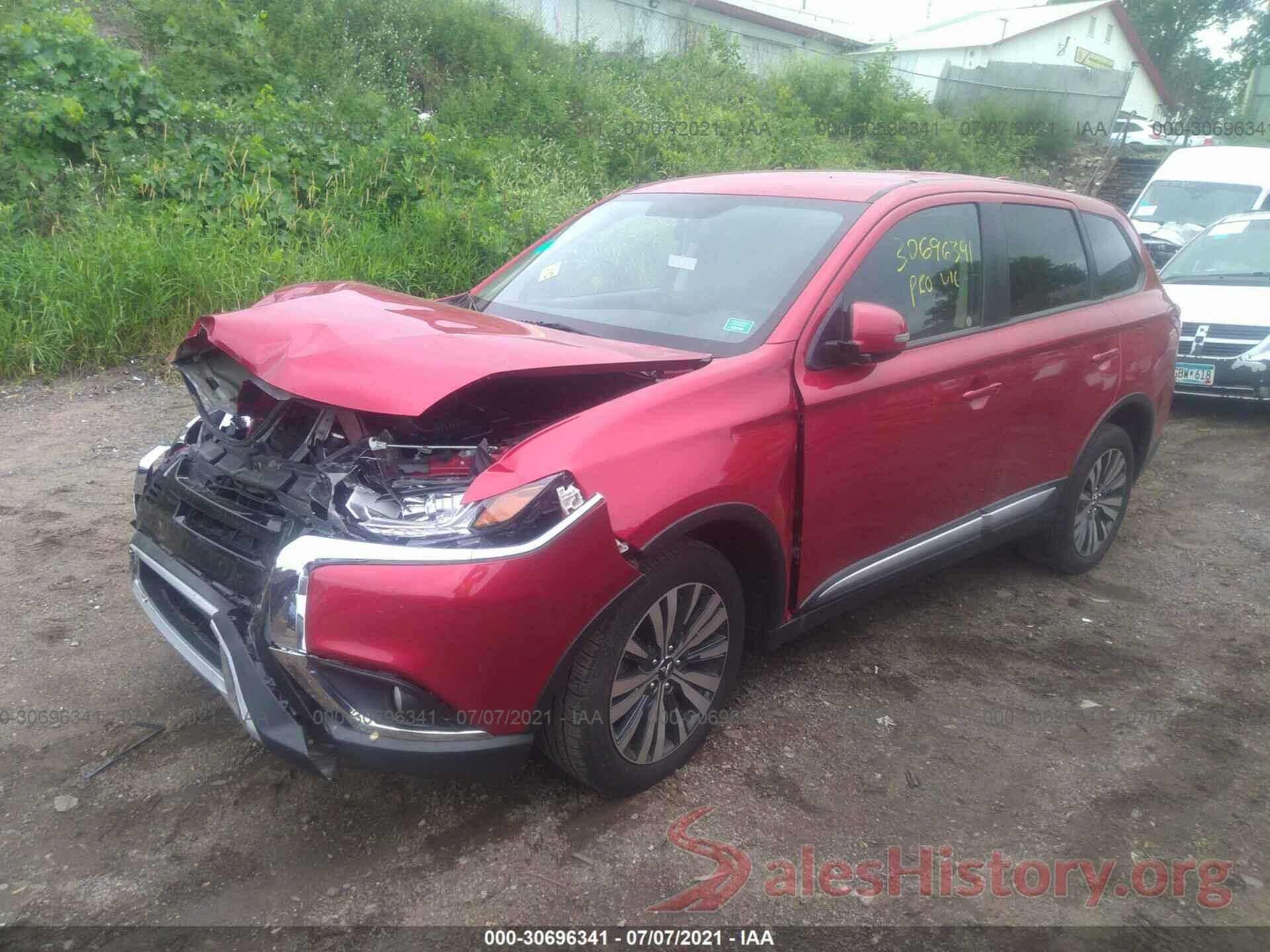 JA4AZ3A38KZ044065 2019 MITSUBISHI OUTLANDER