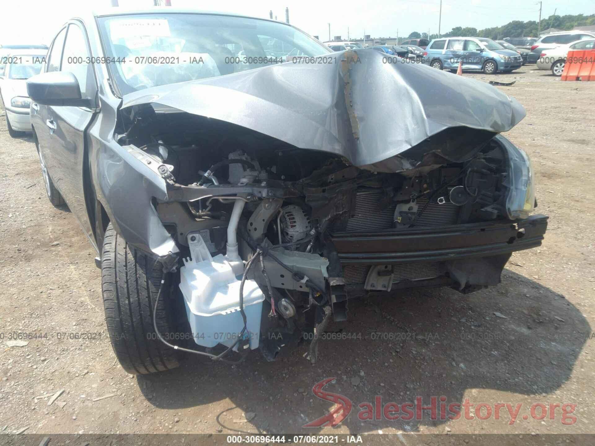 3N1AB7APXGY319489 2016 NISSAN SENTRA