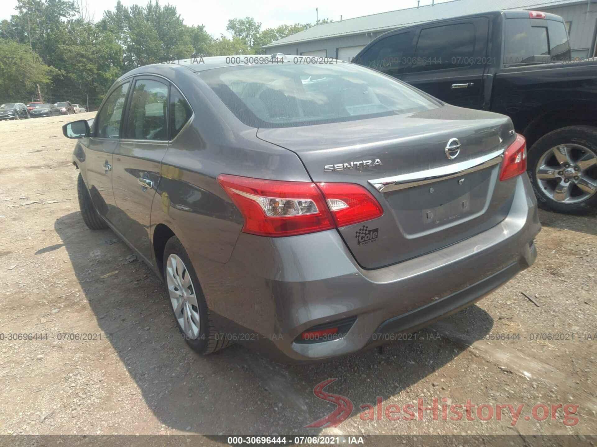 3N1AB7APXGY319489 2016 NISSAN SENTRA