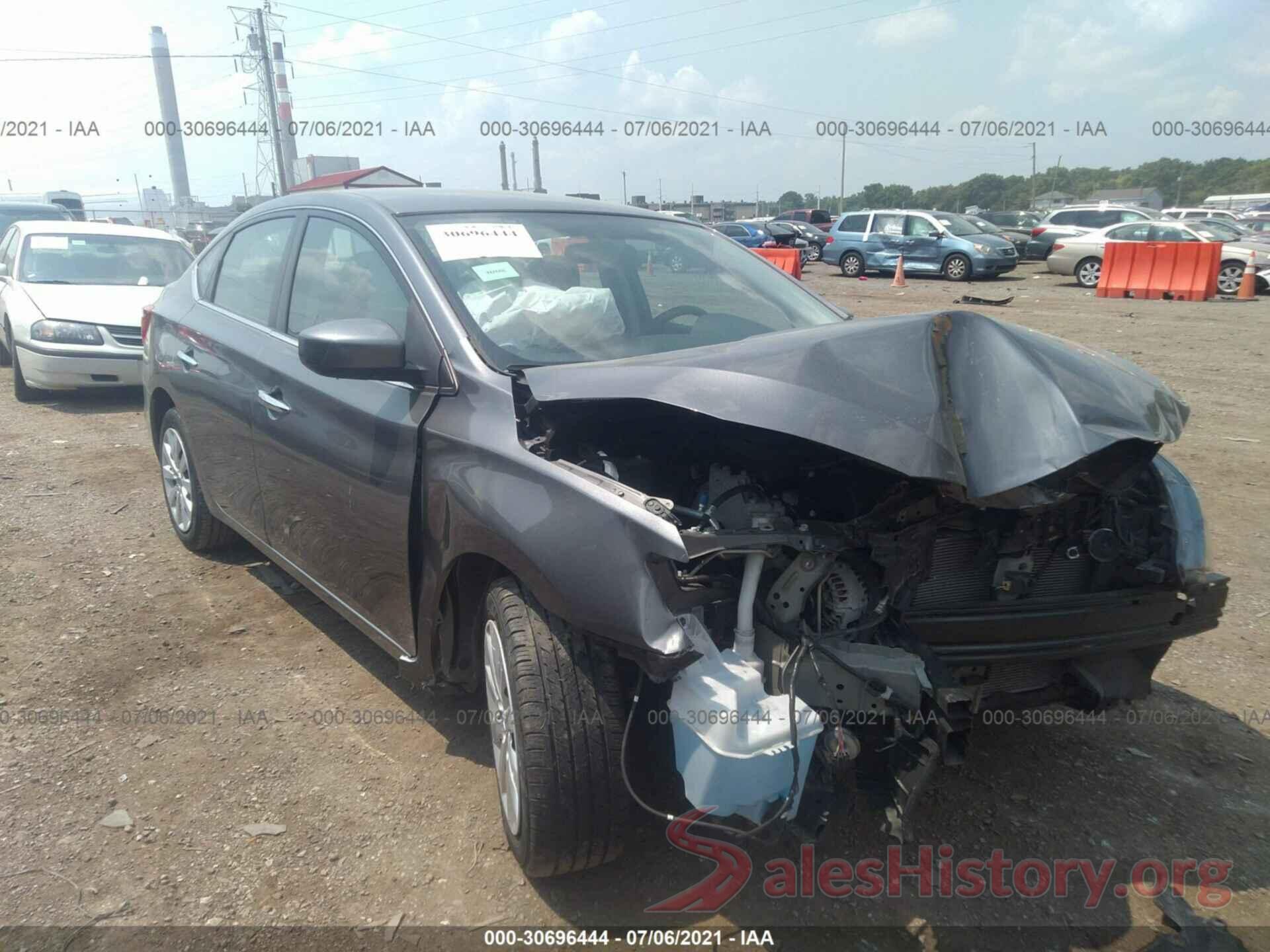 3N1AB7APXGY319489 2016 NISSAN SENTRA