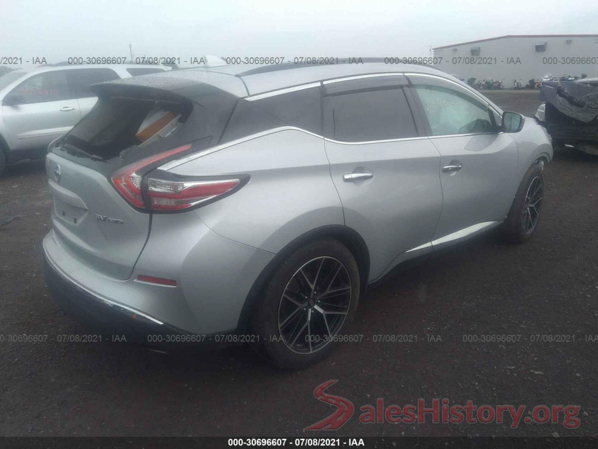 5N1AZ2MH6JN161474 2018 NISSAN MURANO