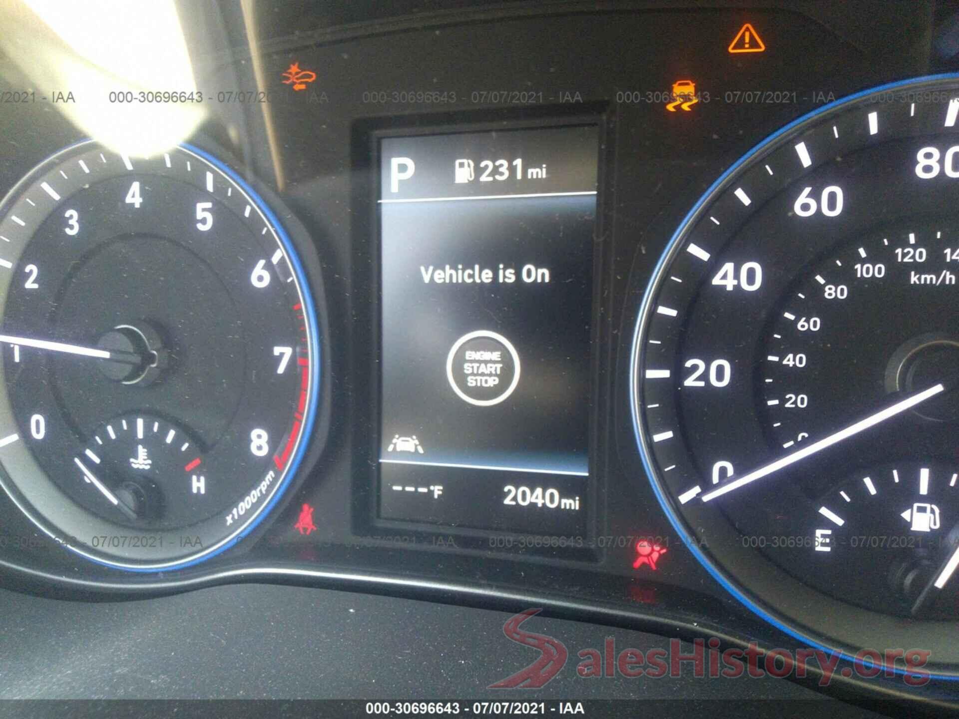 KM8K22AA1MU716888 2021 HYUNDAI KONA