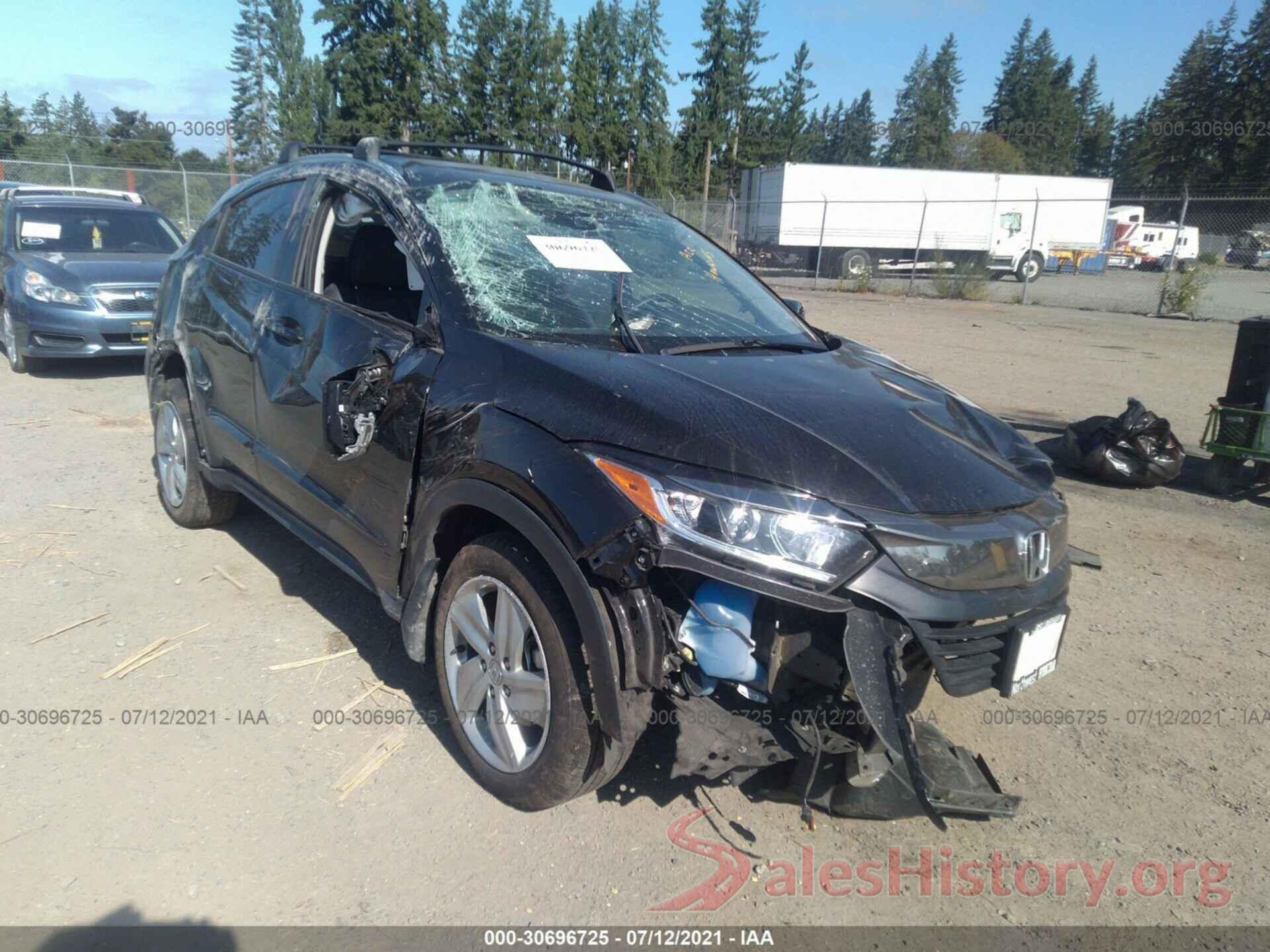 3CZRU6H70KM723132 2019 HONDA HR-V