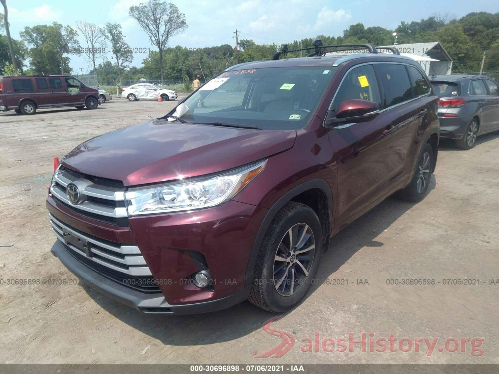 5TDJZRFH0JS496038 2018 TOYOTA HIGHLANDER