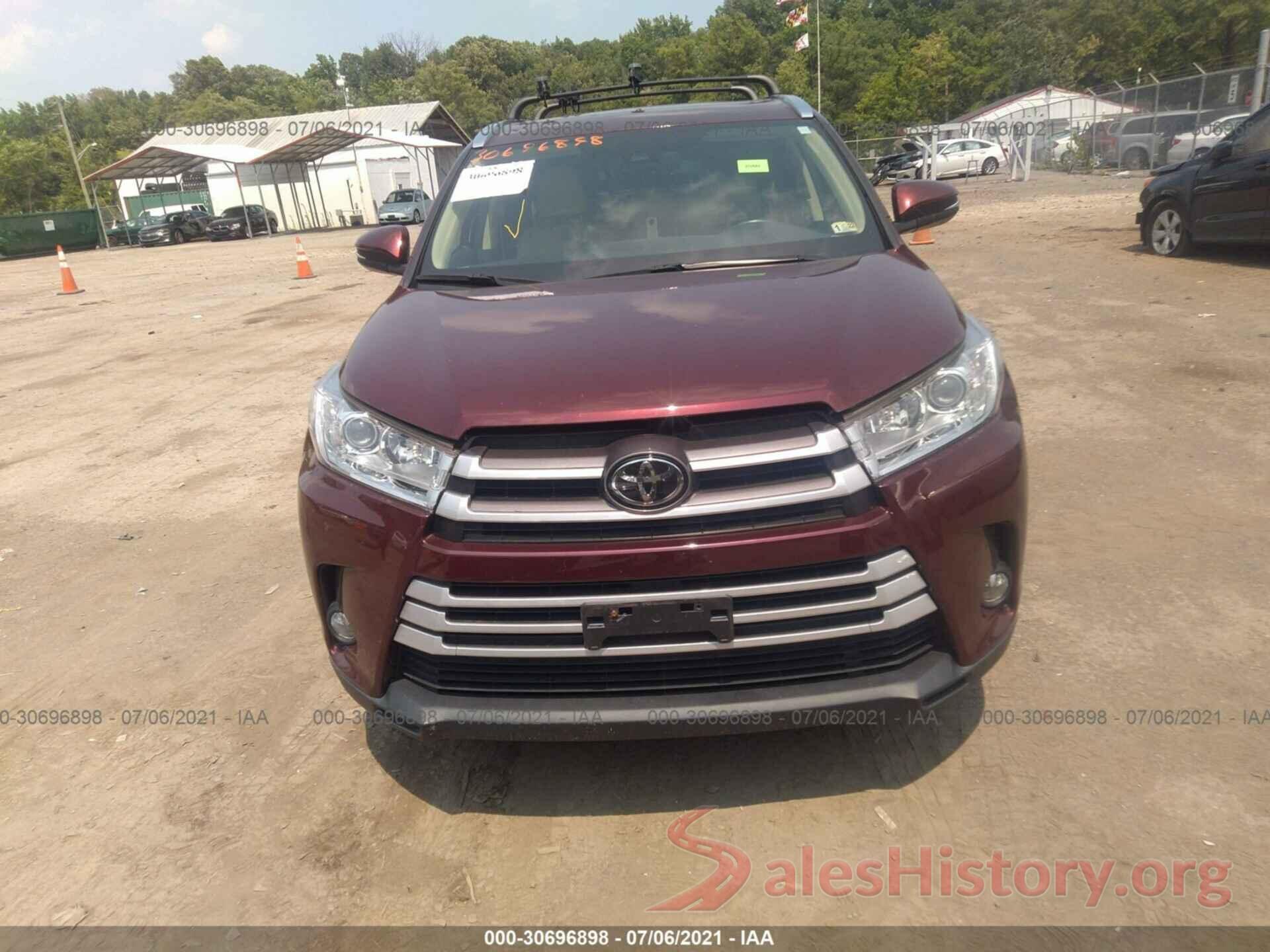 5TDJZRFH0JS496038 2018 TOYOTA HIGHLANDER