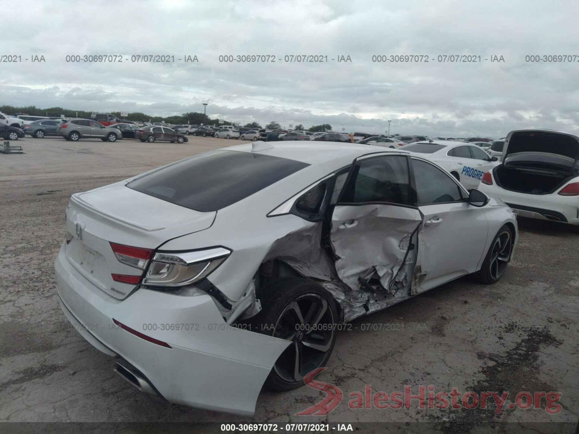 1HGCV1F36KA126433 2019 HONDA ACCORD SEDAN