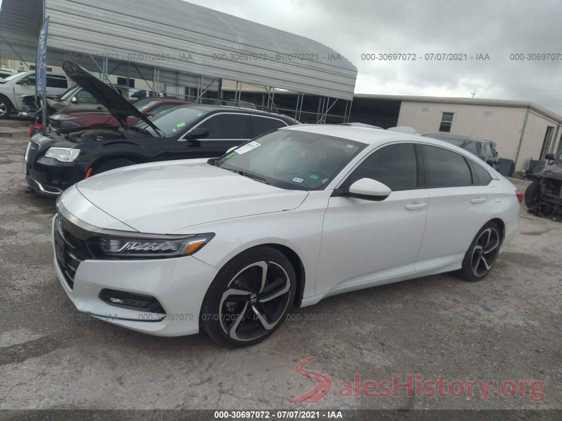 1HGCV1F36KA126433 2019 HONDA ACCORD SEDAN