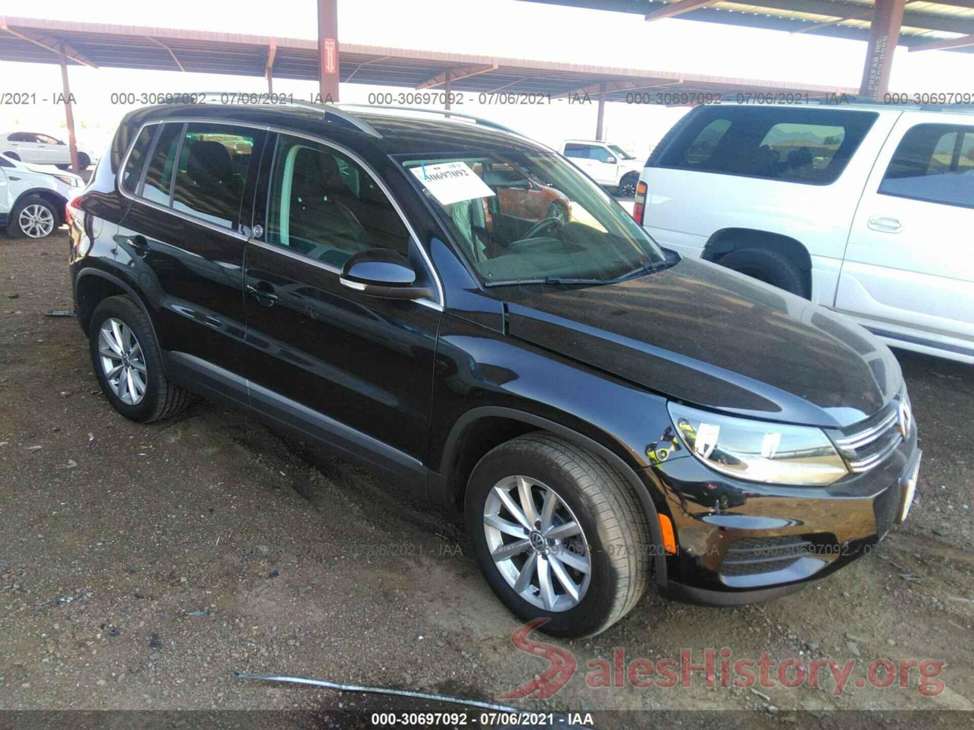 WVGSV7AX9HW502668 2017 VOLKSWAGEN TIGUAN