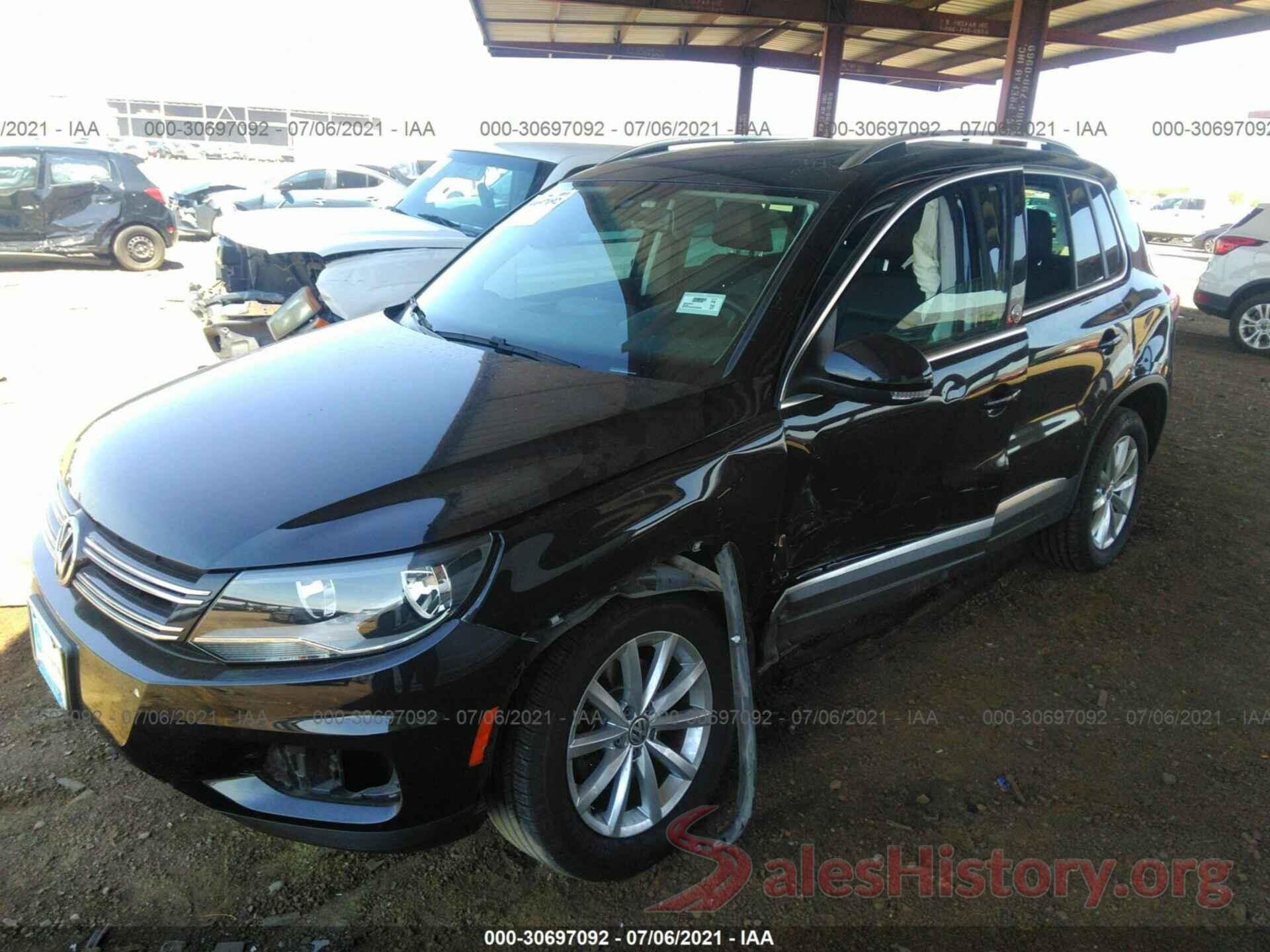 WVGSV7AX9HW502668 2017 VOLKSWAGEN TIGUAN