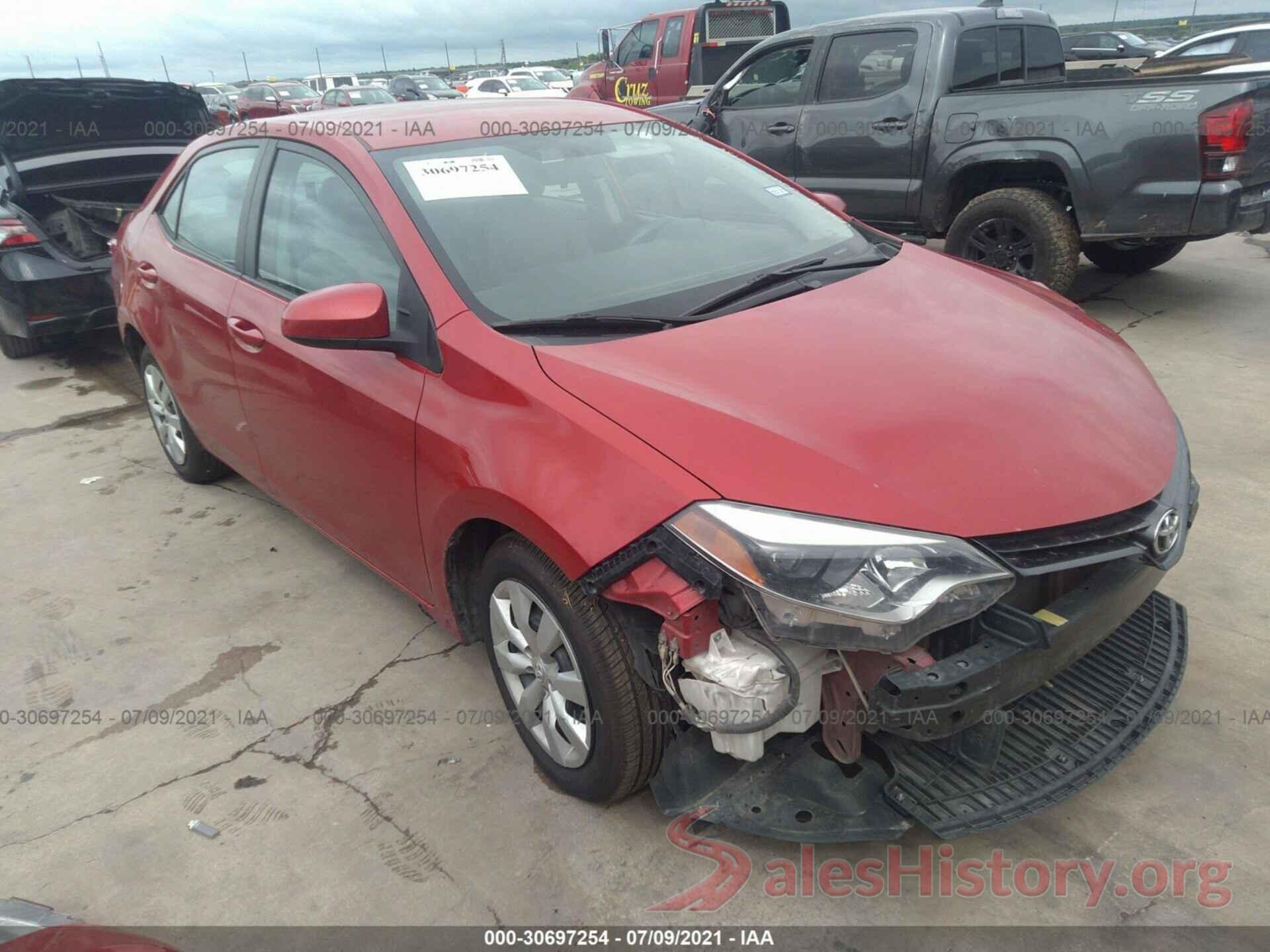 5YFBURHE4GP486734 2016 TOYOTA COROLLA