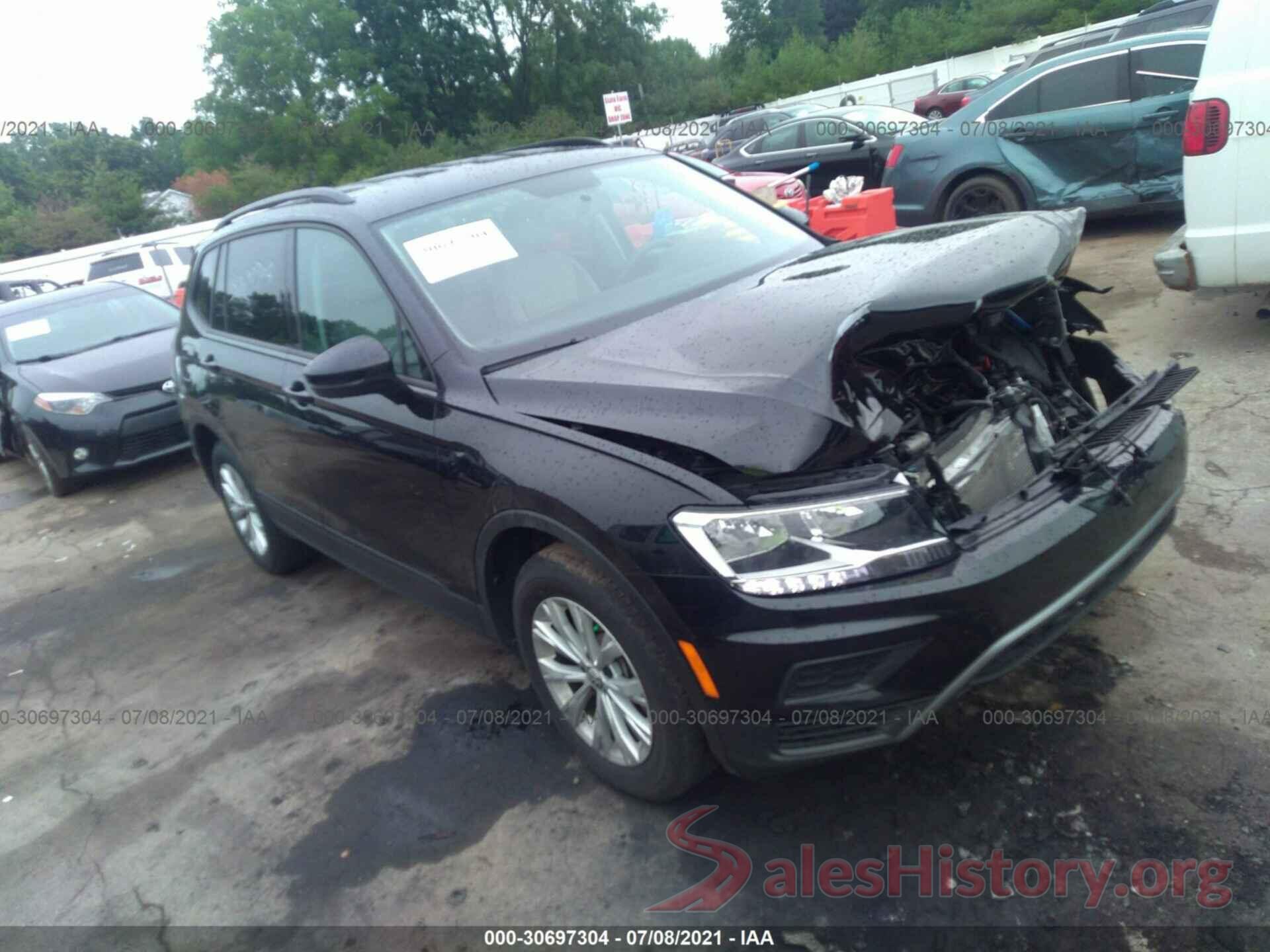 3VV0B7AX0JM133260 2018 VOLKSWAGEN TIGUAN