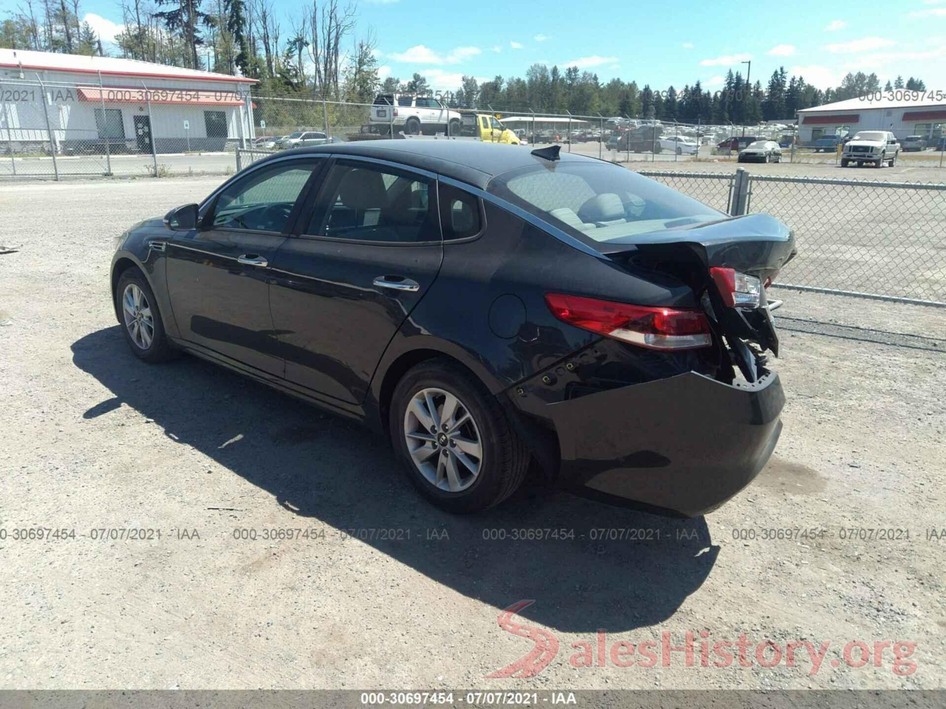 KNAGT4L39G5079536 2016 KIA OPTIMA