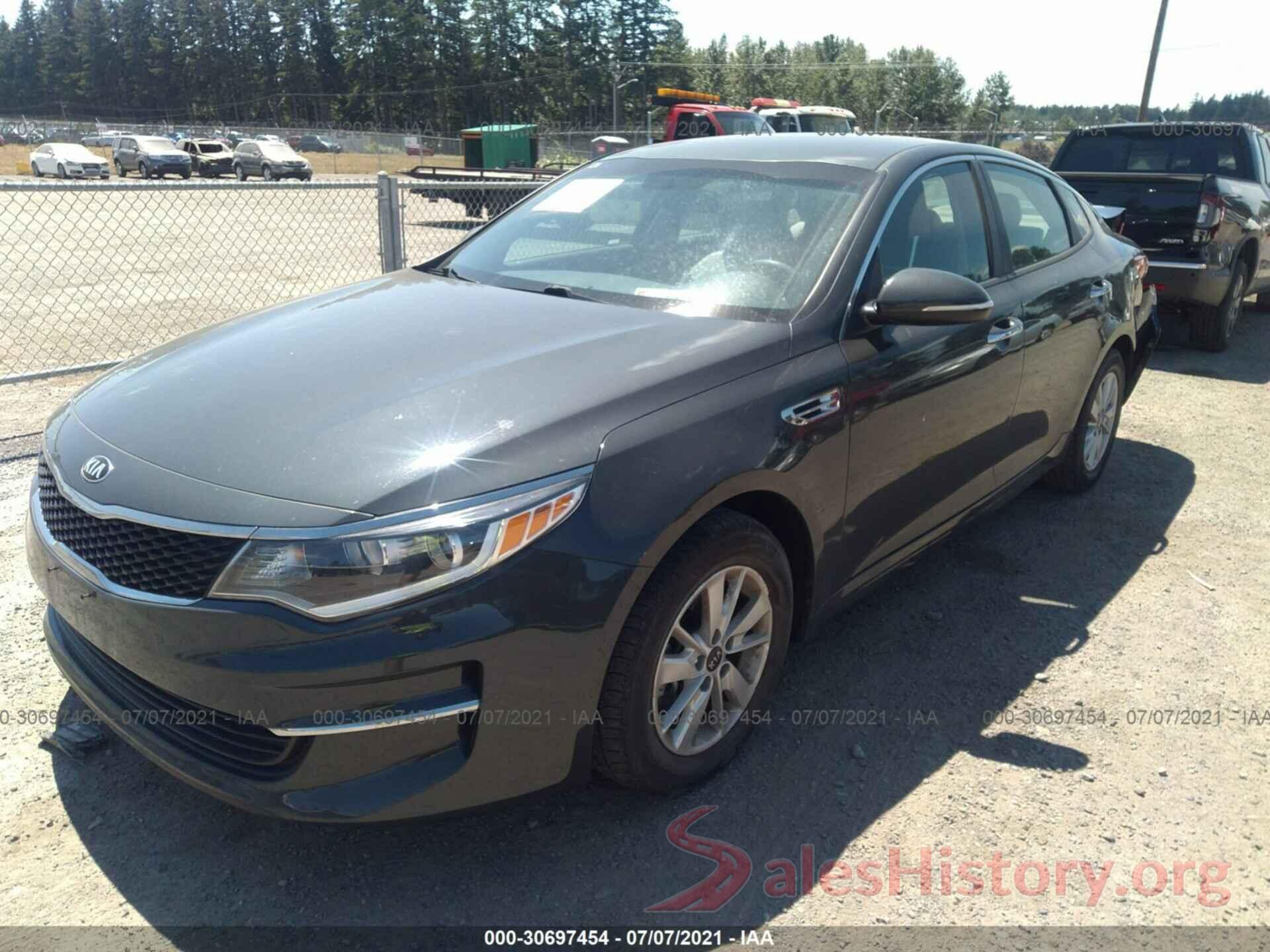 KNAGT4L39G5079536 2016 KIA OPTIMA