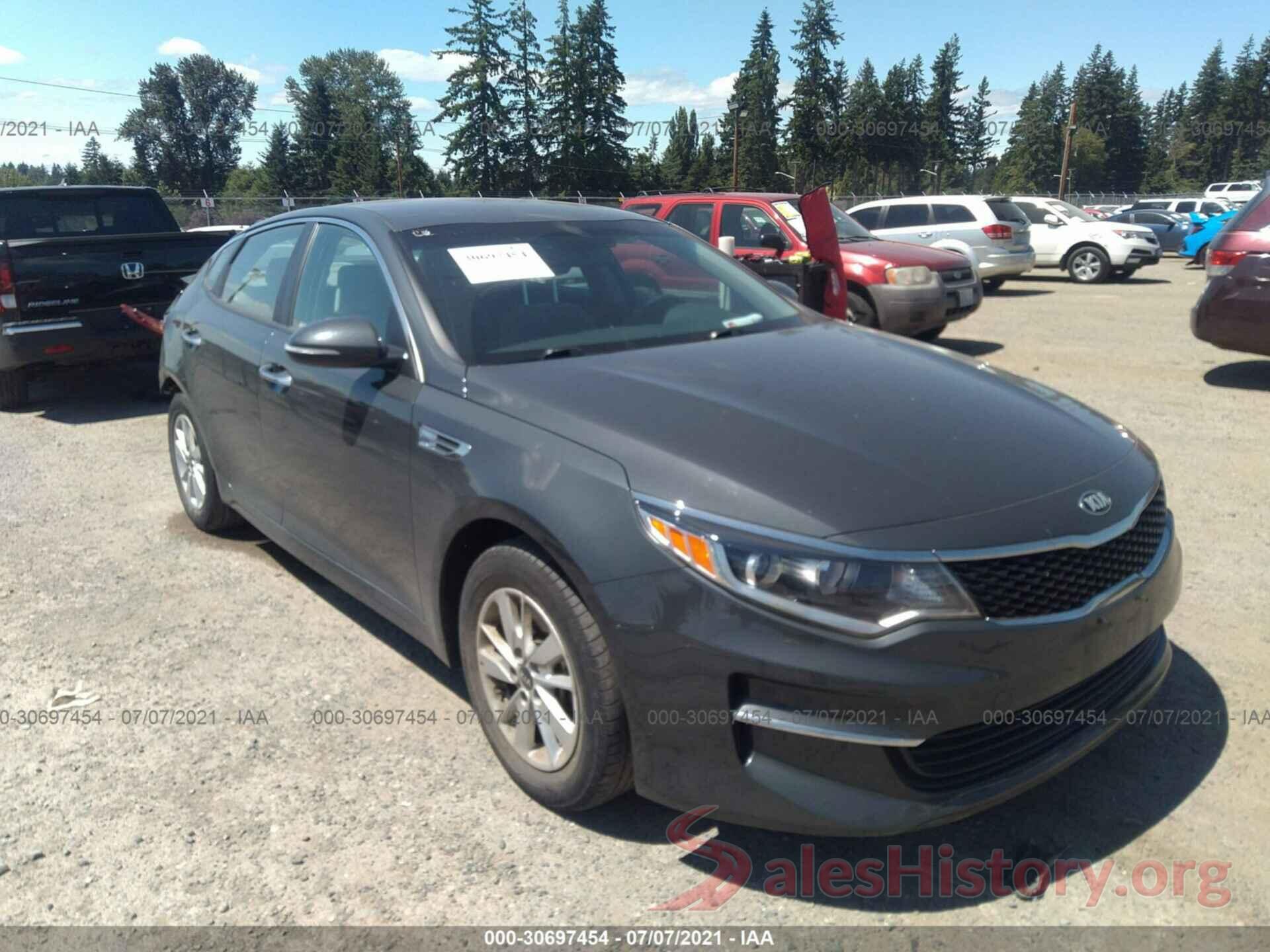 KNAGT4L39G5079536 2016 KIA OPTIMA