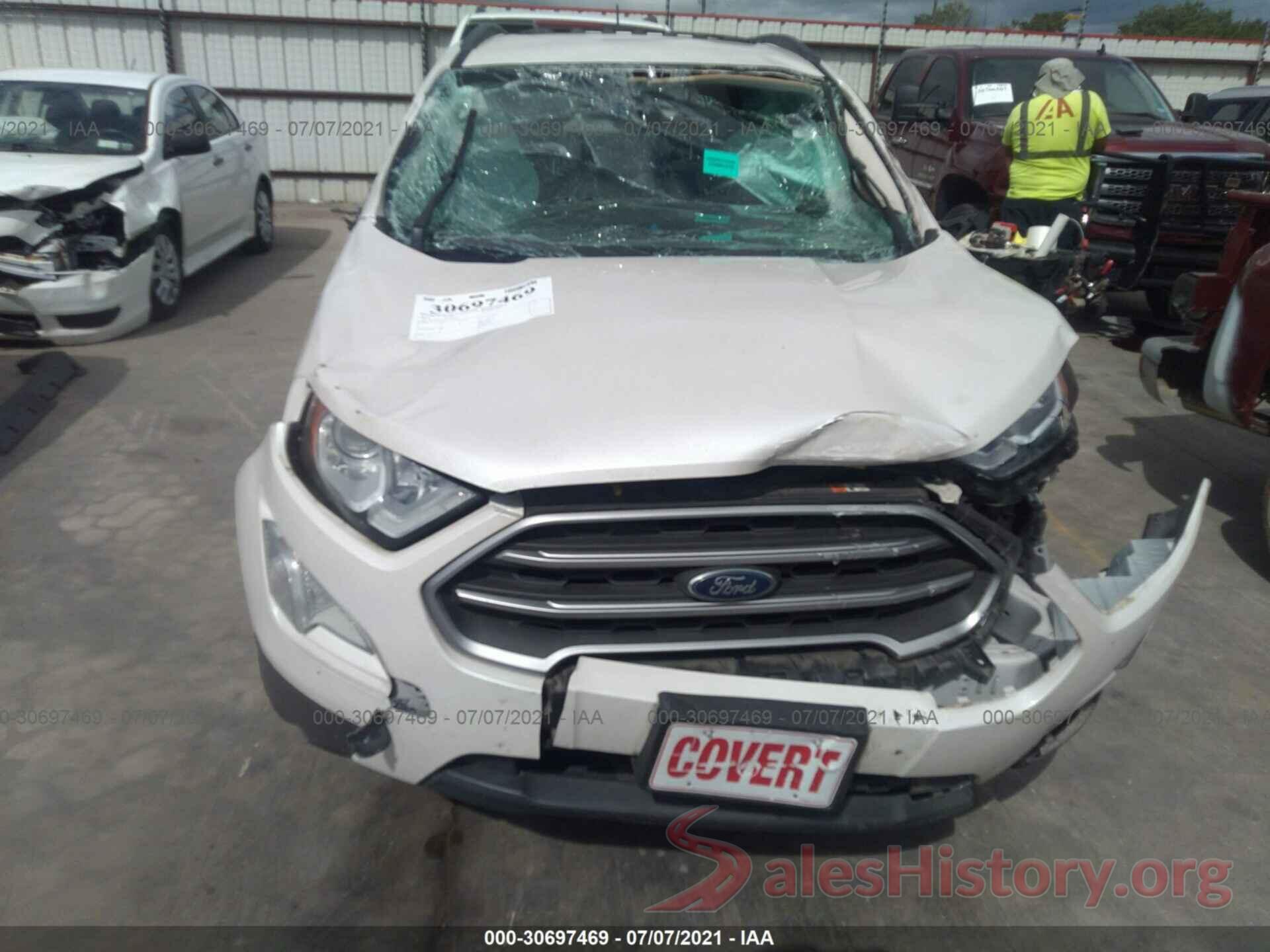 MAJ3P1TE5JC163447 2018 FORD ECOSPORT