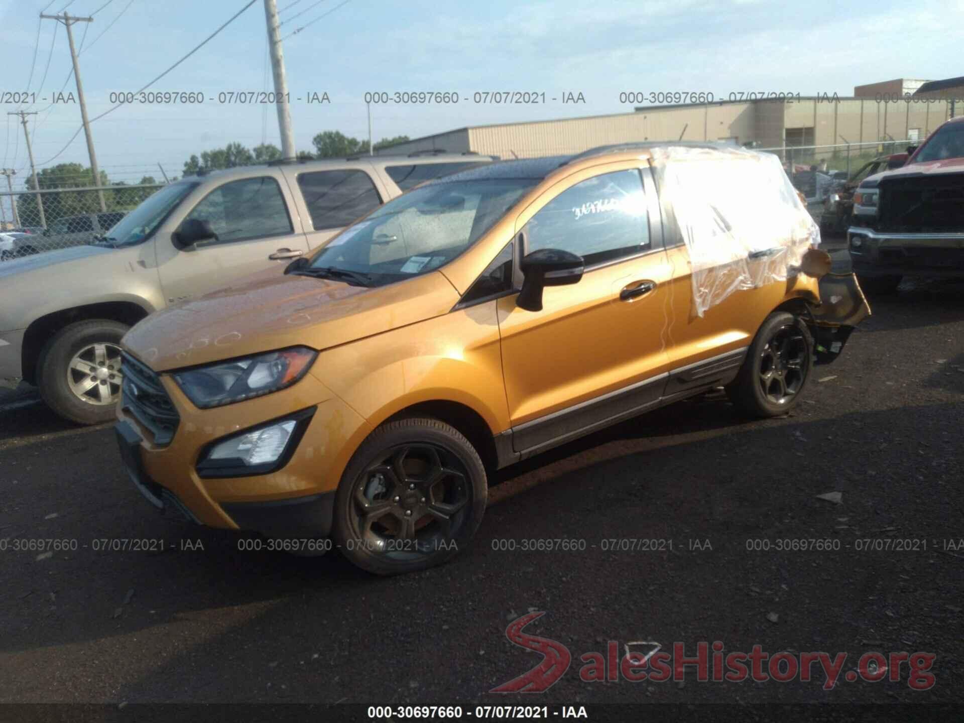 MAJ6S3JL0MC410368 2021 FORD ECOSPORT