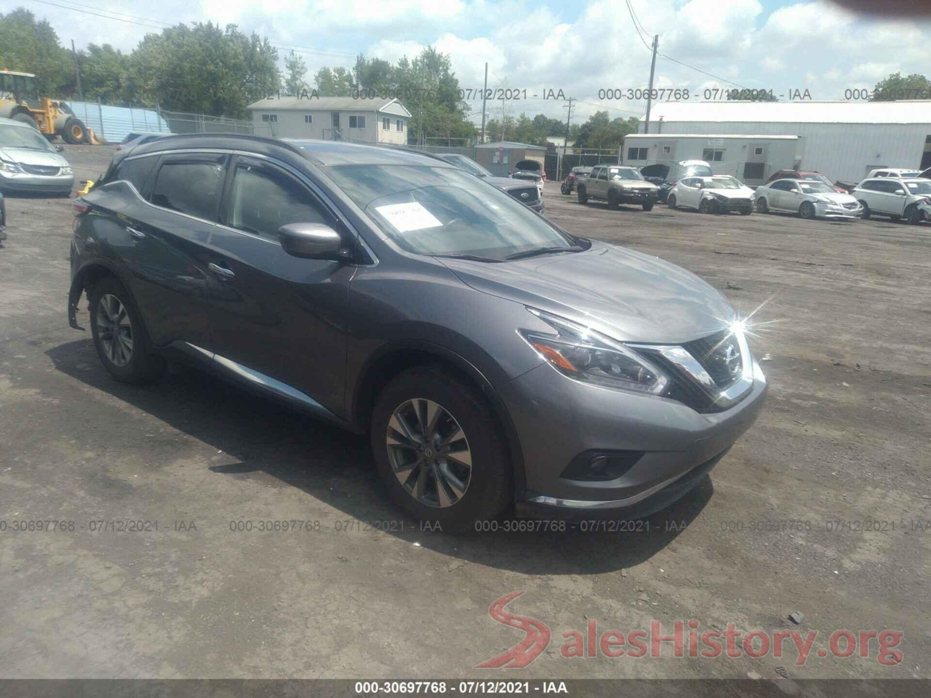 5N1AZ2MH9JN140196 2018 NISSAN MURANO