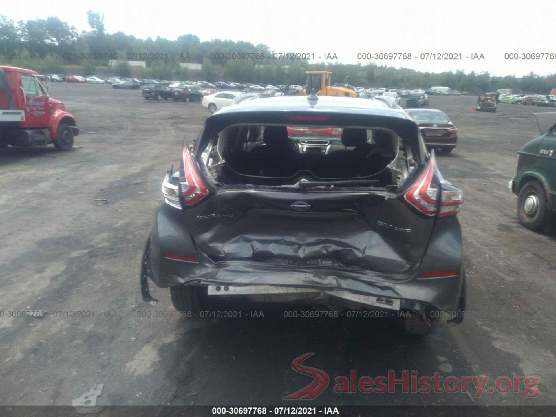 5N1AZ2MH9JN140196 2018 NISSAN MURANO