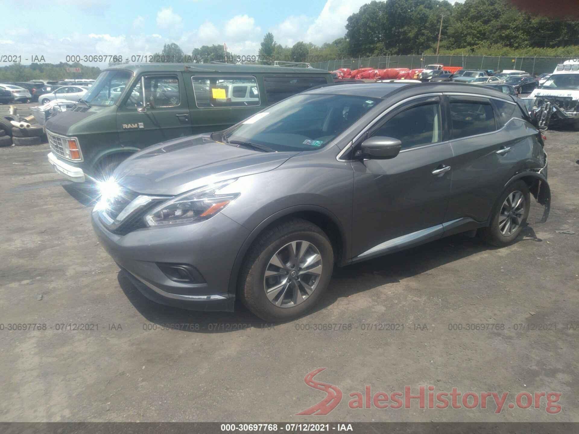 5N1AZ2MH9JN140196 2018 NISSAN MURANO