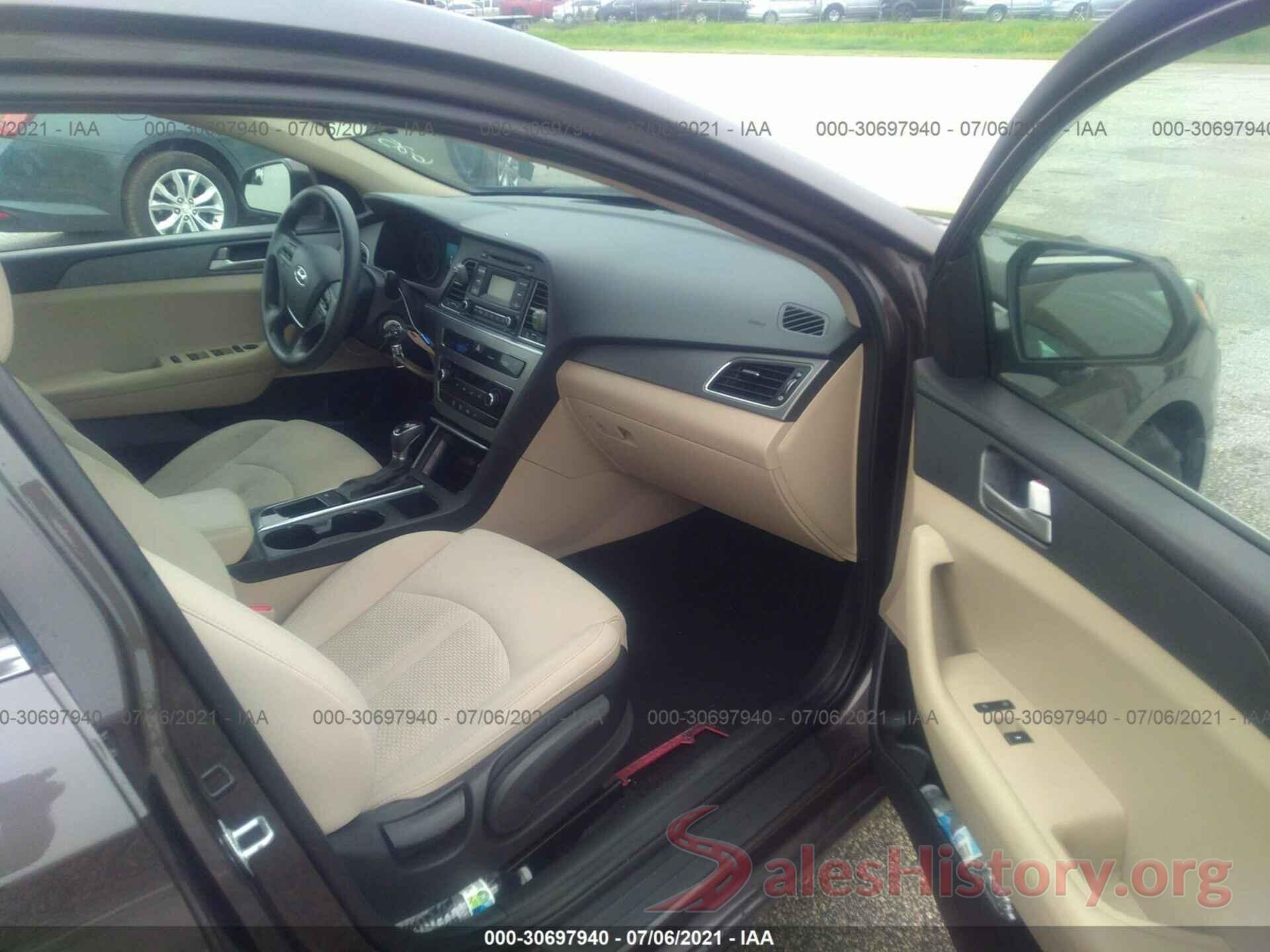 5NPE24AFXHH558740 2017 HYUNDAI SONATA