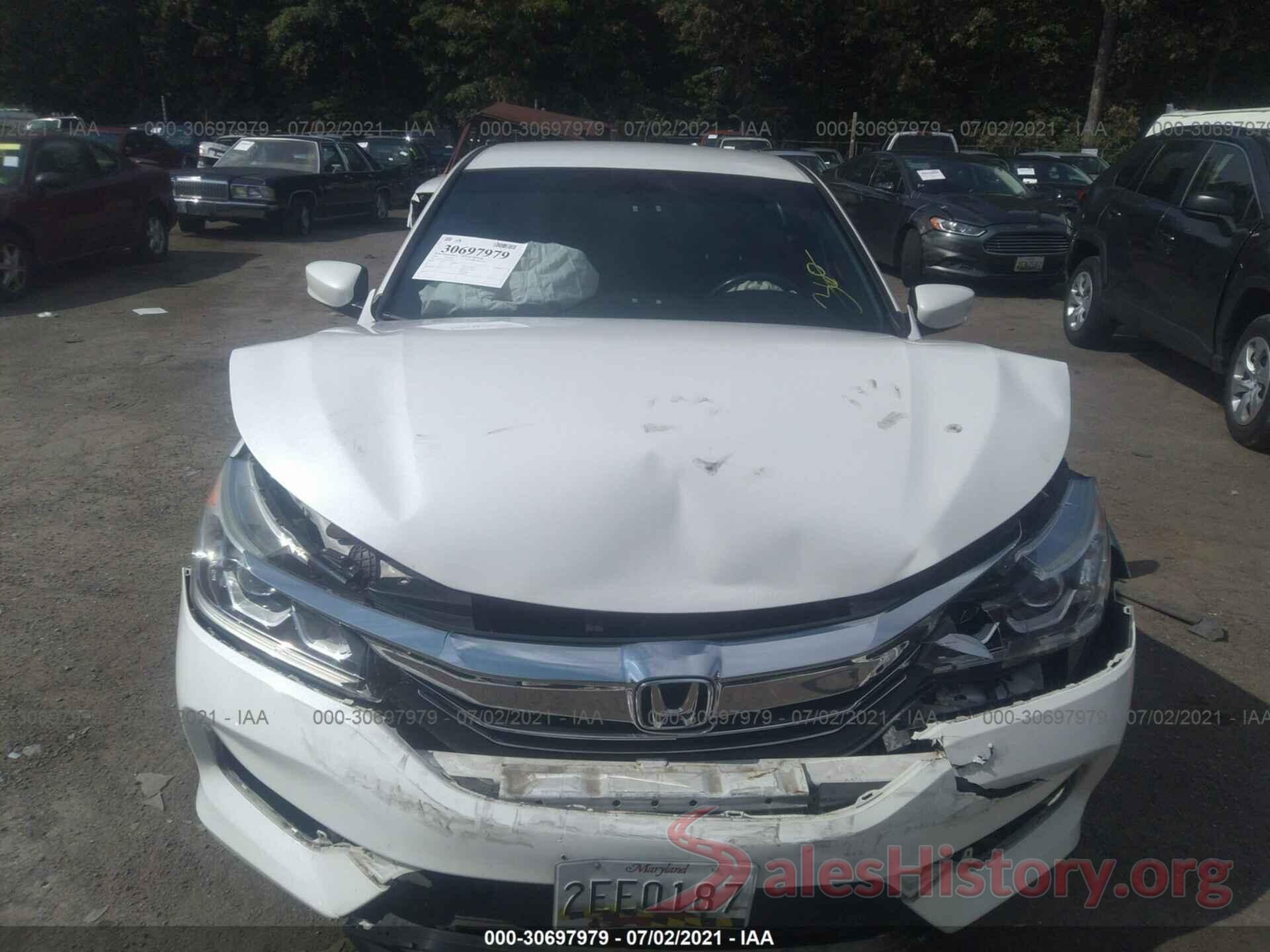 1HGCR2F55GA144652 2016 HONDA ACCORD SEDAN