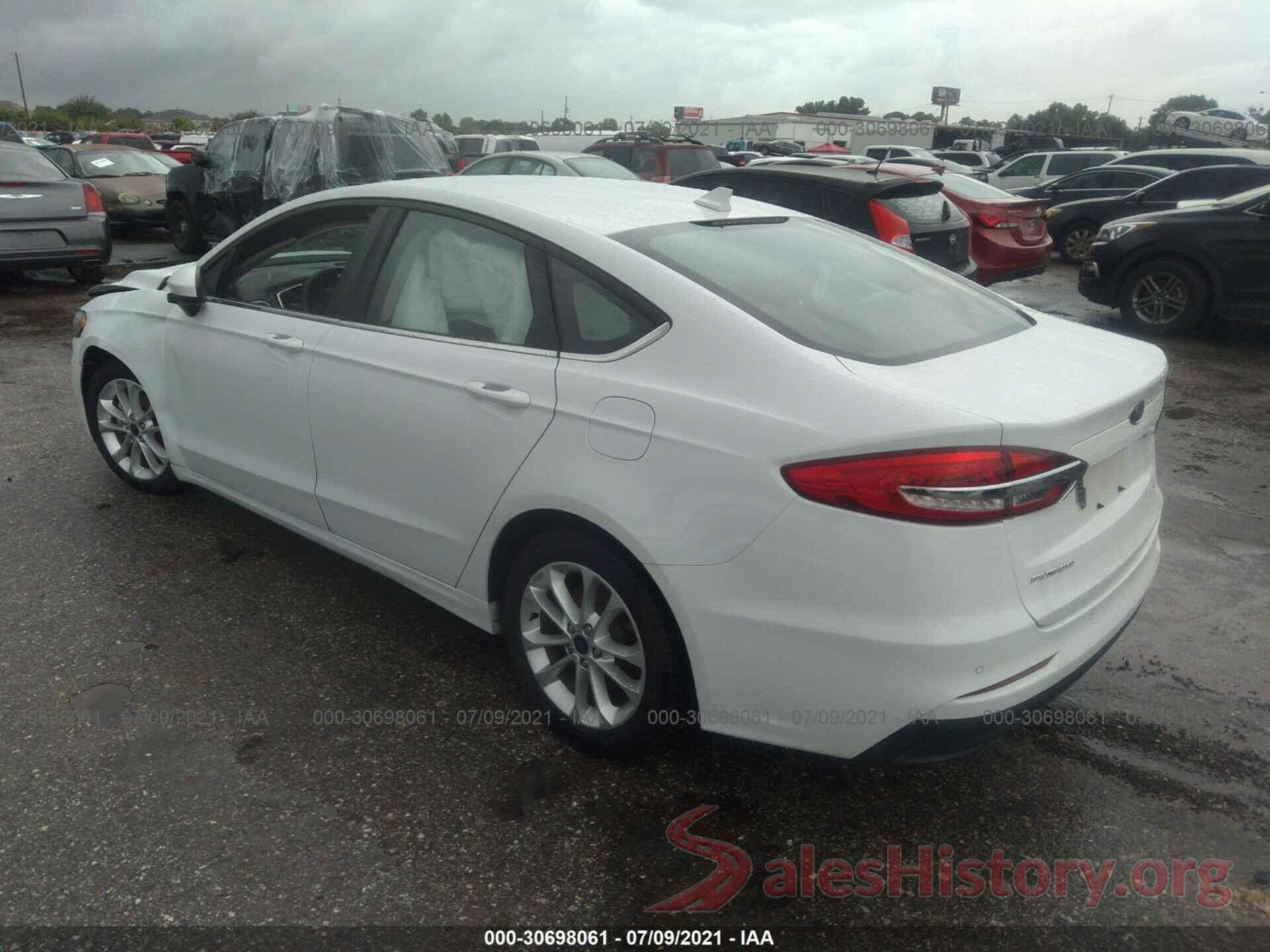 3FA6P0H72KR238755 2019 FORD FUSION