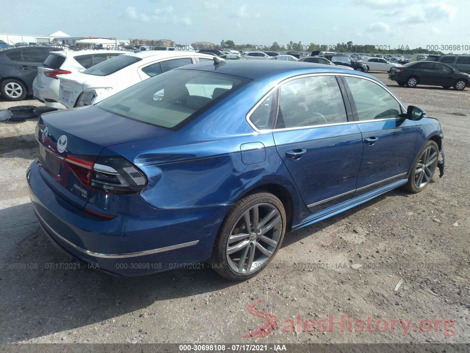 1VWDT7A30HC068610 2017 VOLKSWAGEN PASSAT