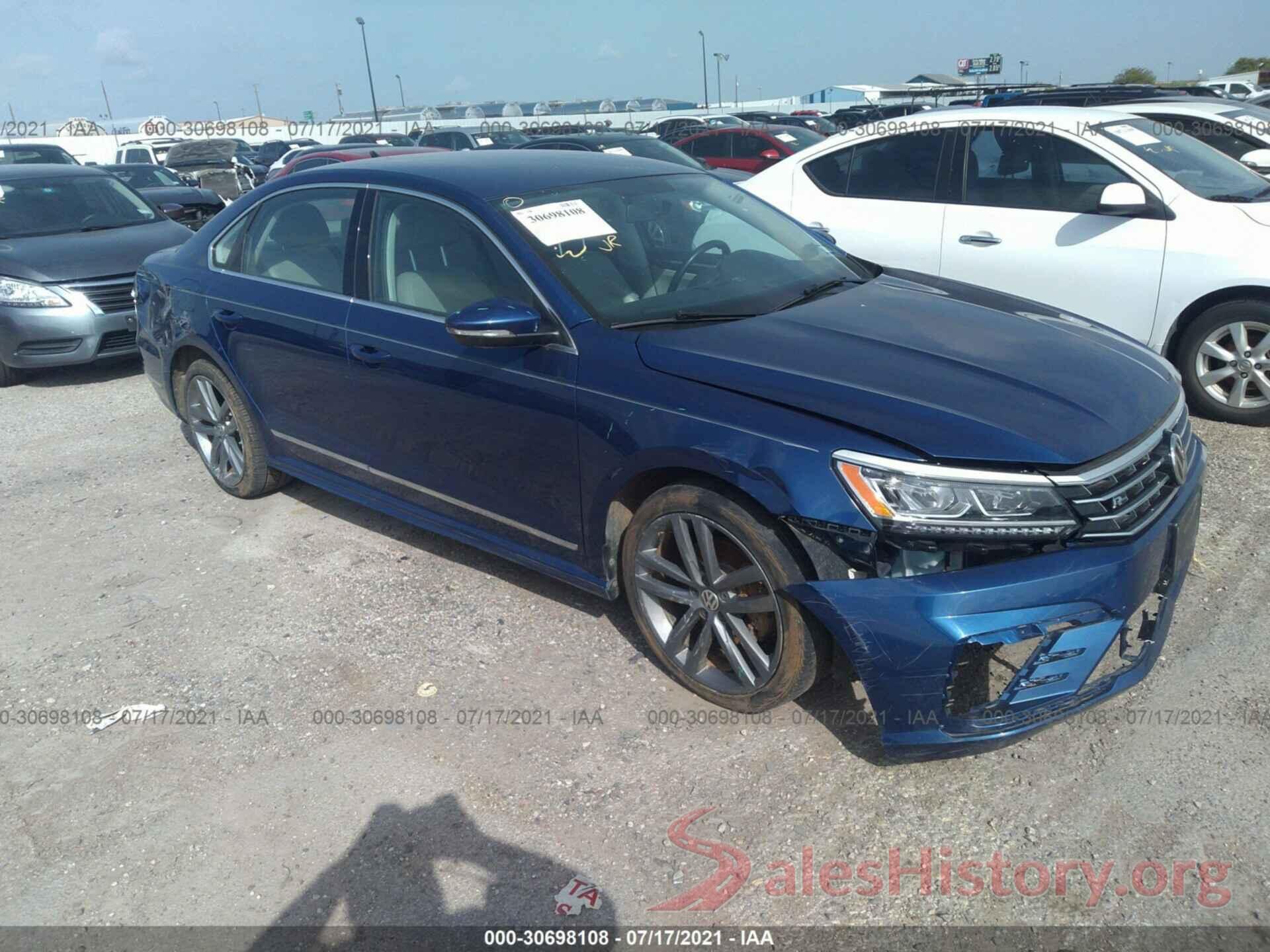 1VWDT7A30HC068610 2017 VOLKSWAGEN PASSAT