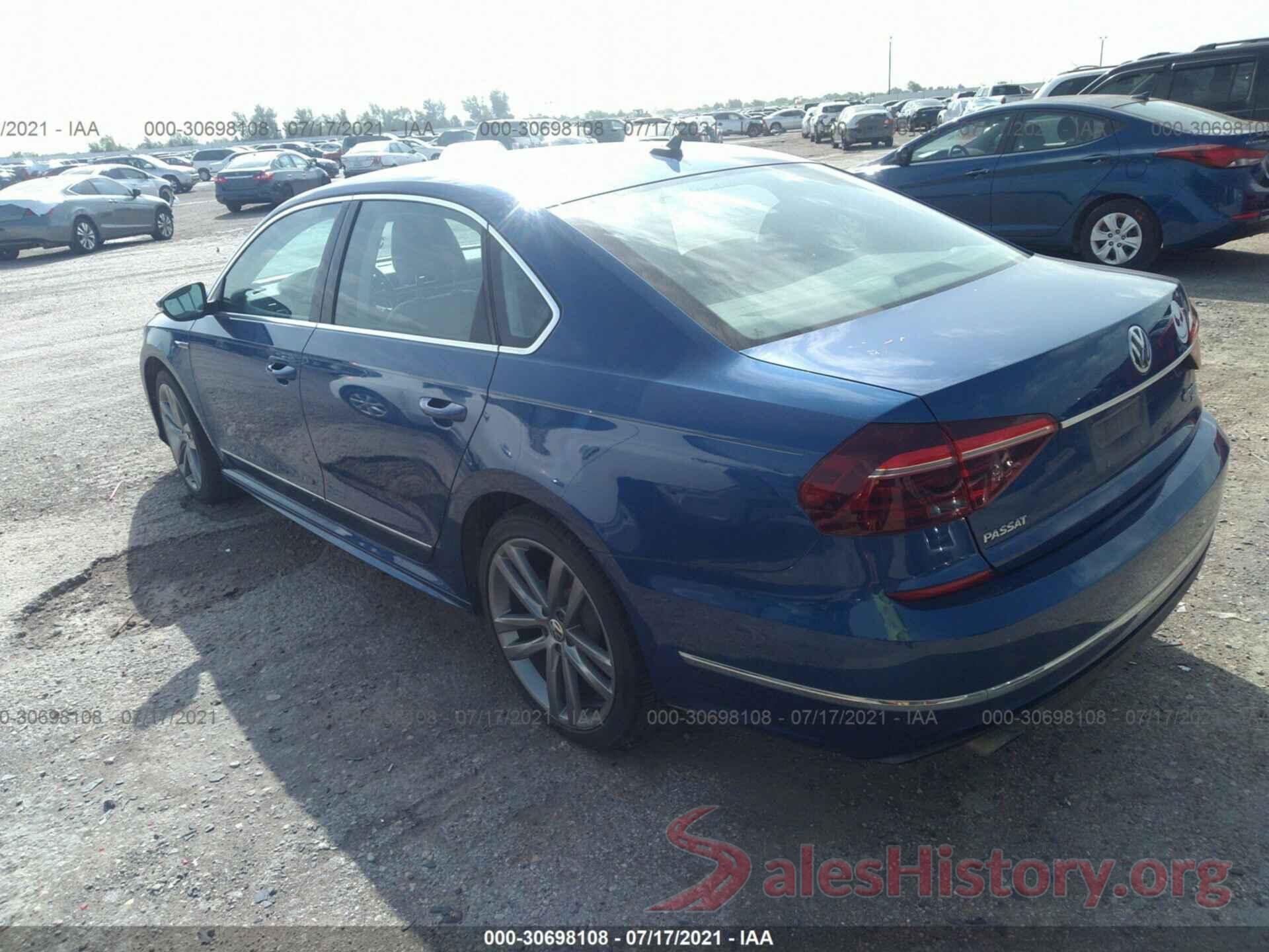 1VWDT7A30HC068610 2017 VOLKSWAGEN PASSAT