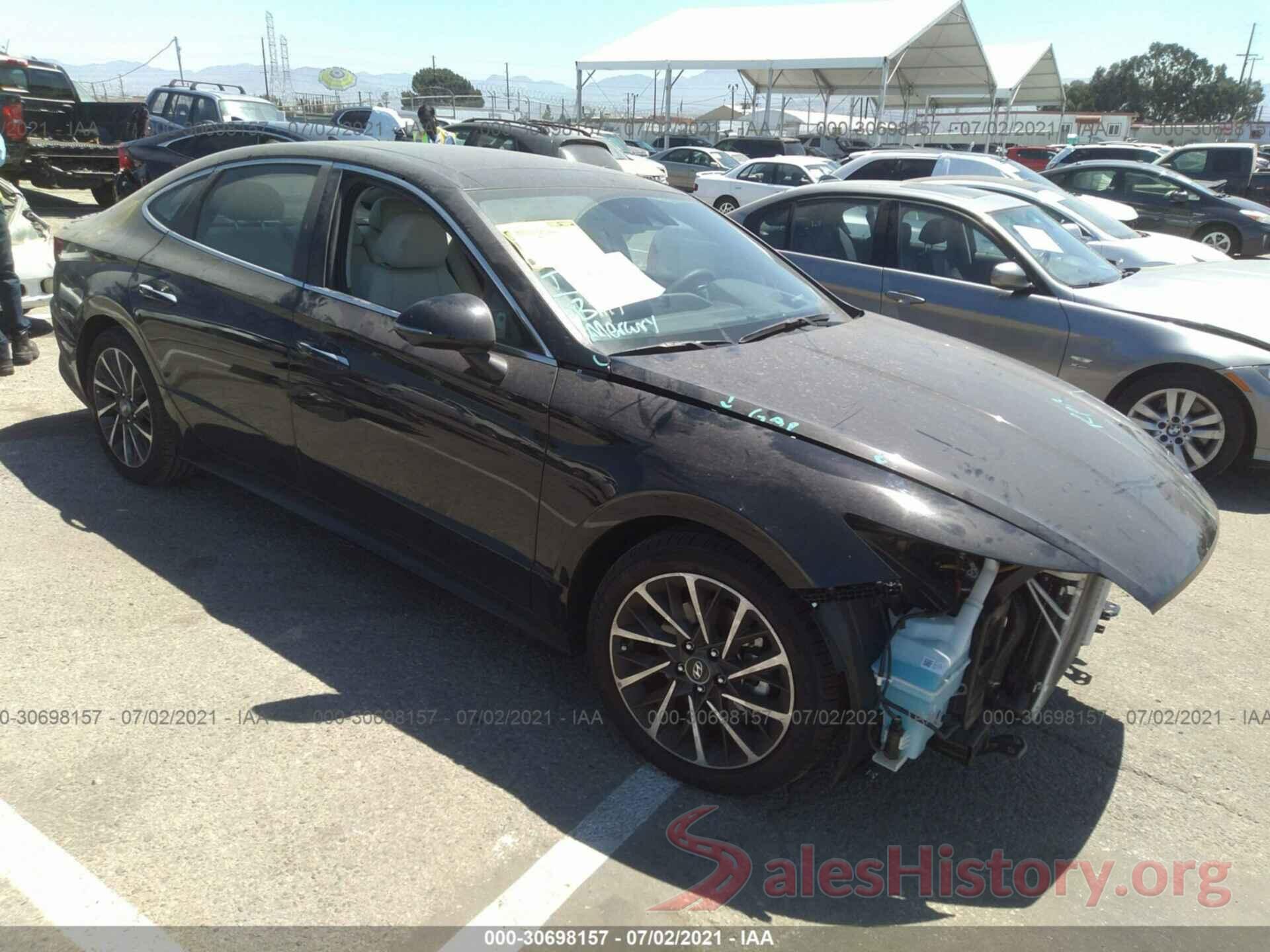 5NPEH4J20LH004580 2020 HYUNDAI SONATA