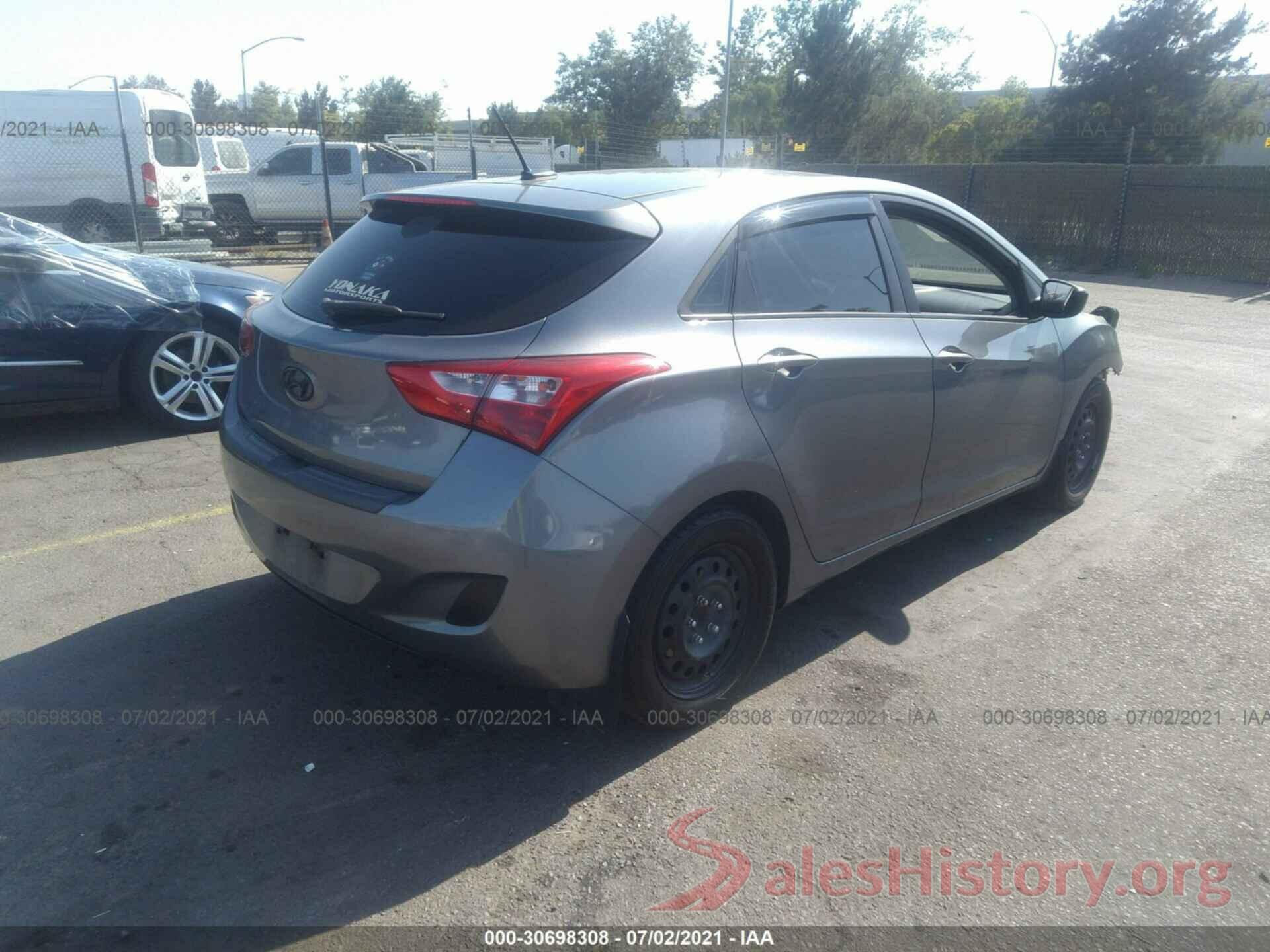 KMHD35LH4GU316183 2016 HYUNDAI ELANTRA GT