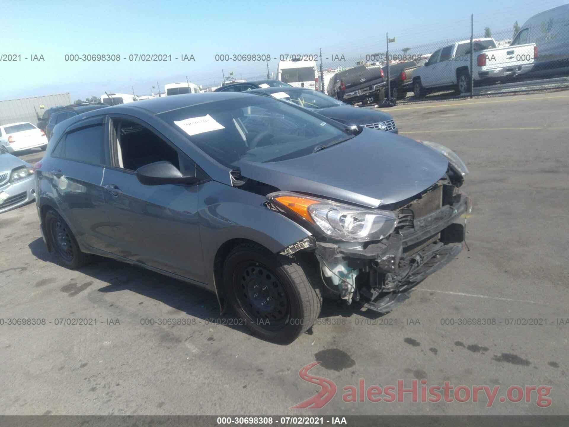 KMHD35LH4GU316183 2016 HYUNDAI ELANTRA GT