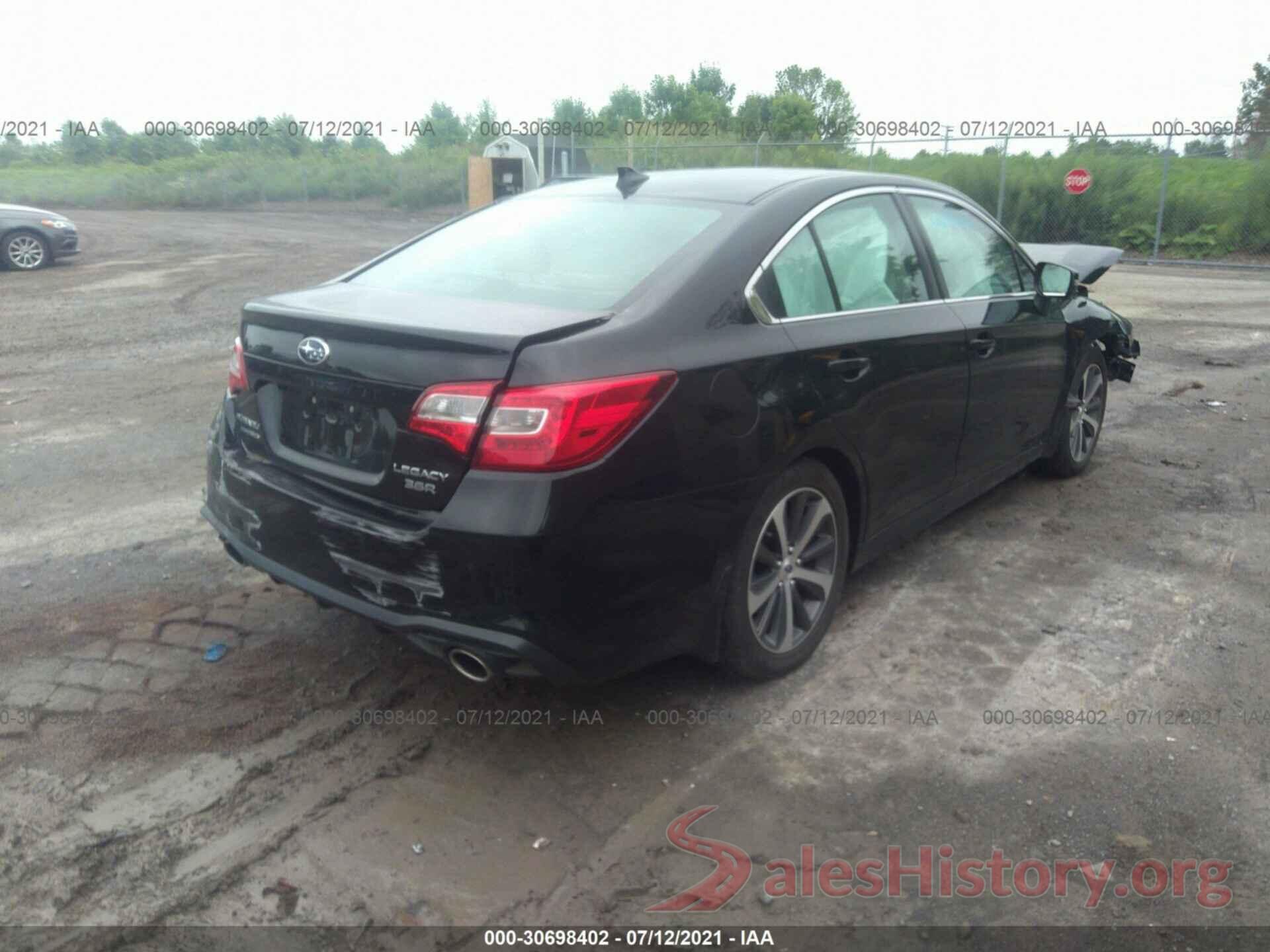 4S3BNEN69J3027721 2018 SUBARU LEGACY