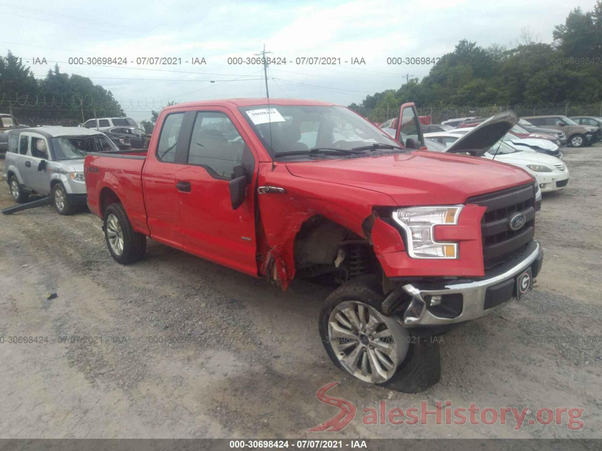 1FTEX1EP1GFC06643 2016 FORD F-150