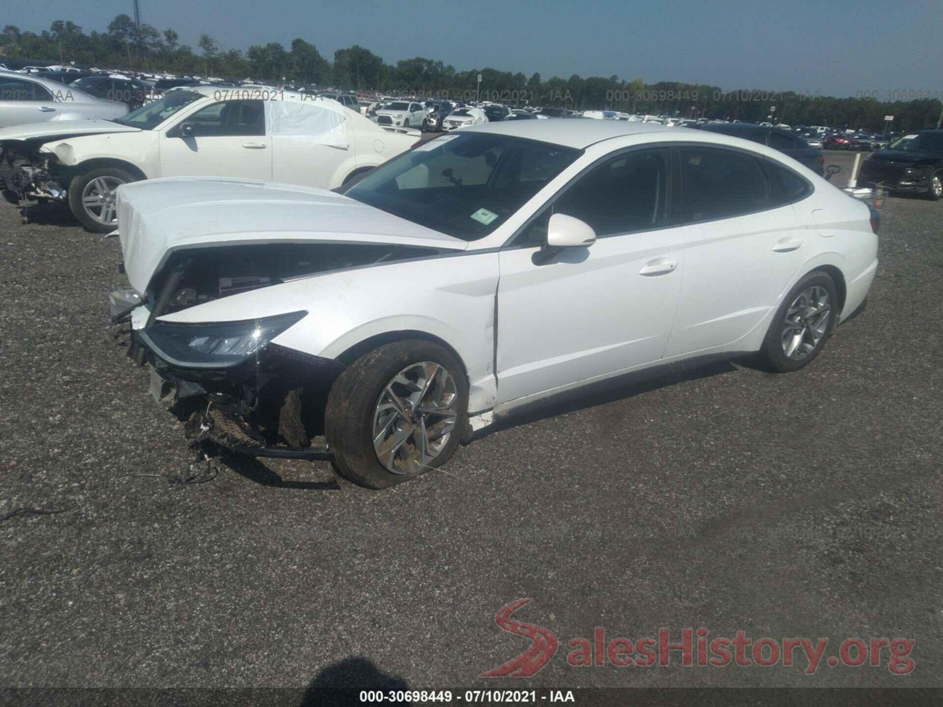 5NPEL4JA0MH073499 2021 HYUNDAI SONATA