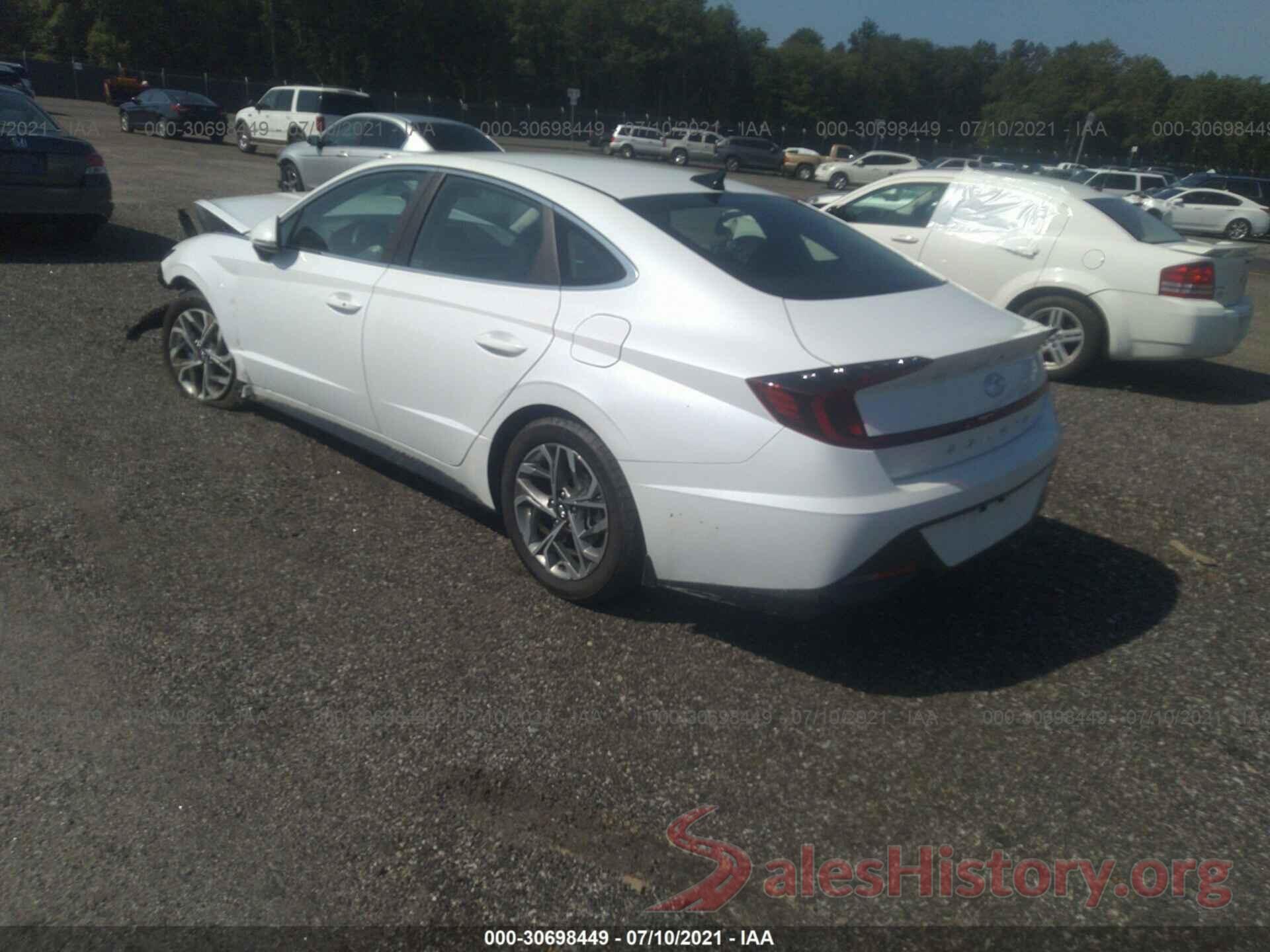 5NPEL4JA0MH073499 2021 HYUNDAI SONATA