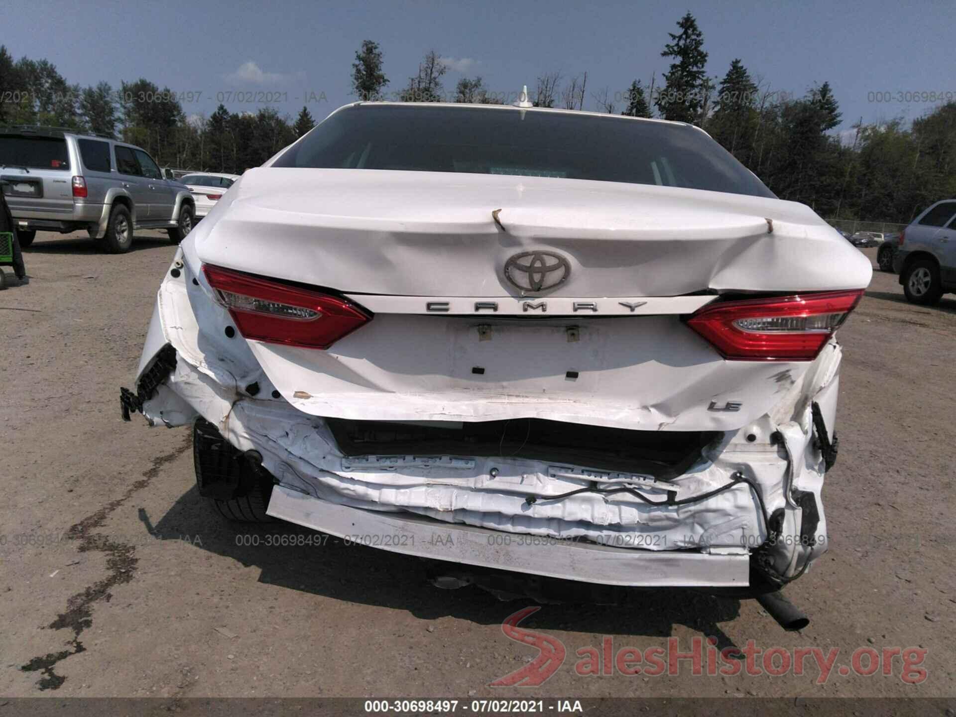 4T1B11HK8KU222374 2019 TOYOTA CAMRY