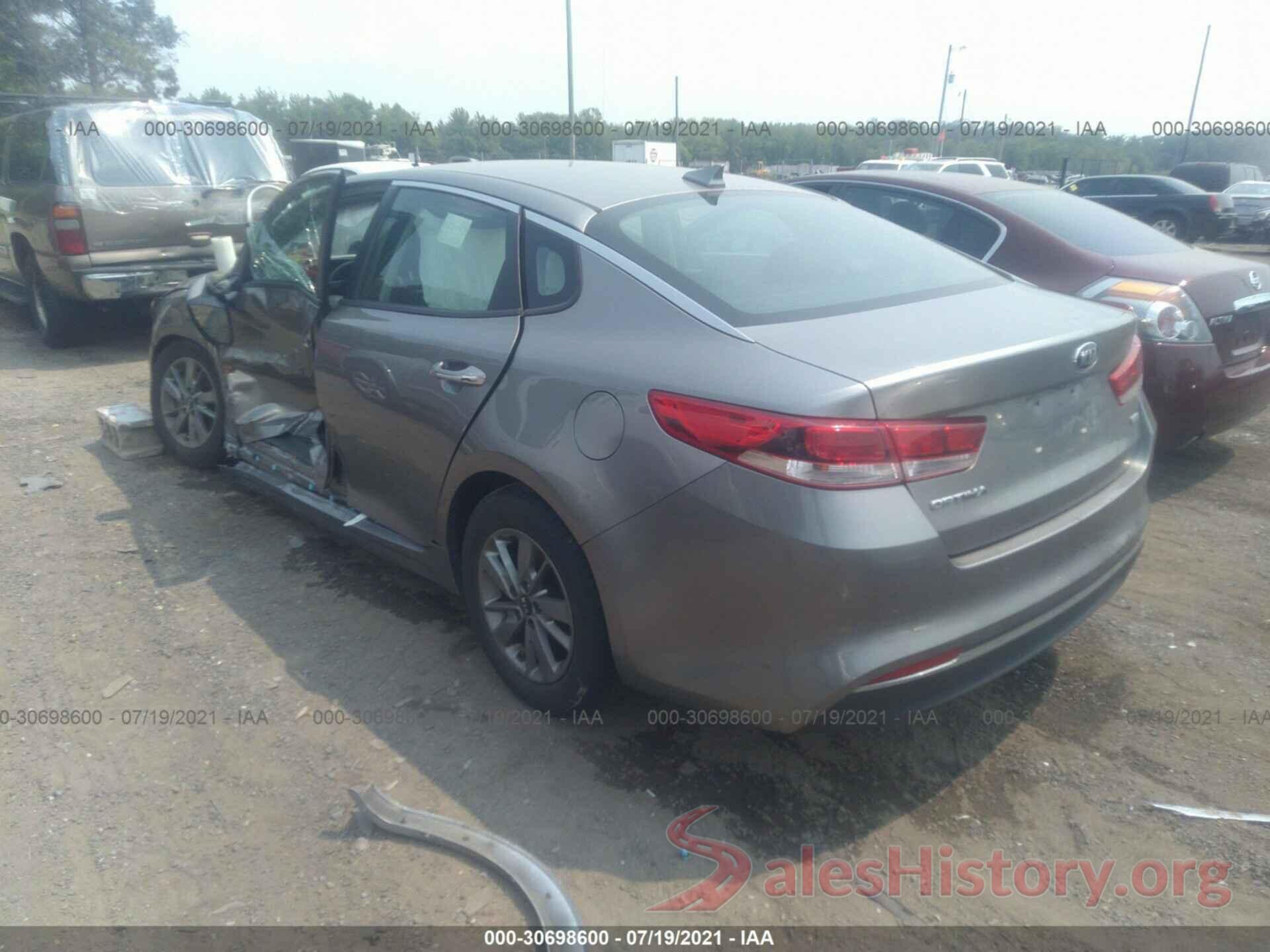 5XXGT4L15JG249170 2018 KIA OPTIMA