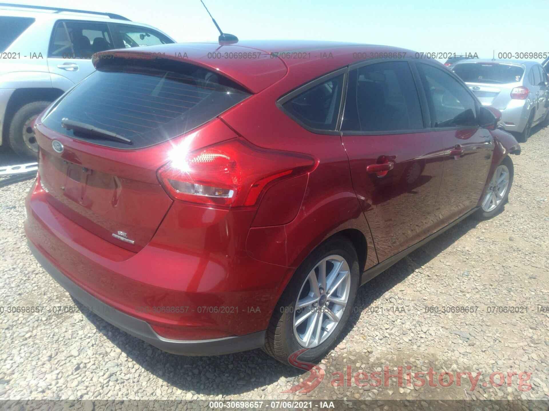 1FADP3K20GL362681 2016 FORD FOCUS