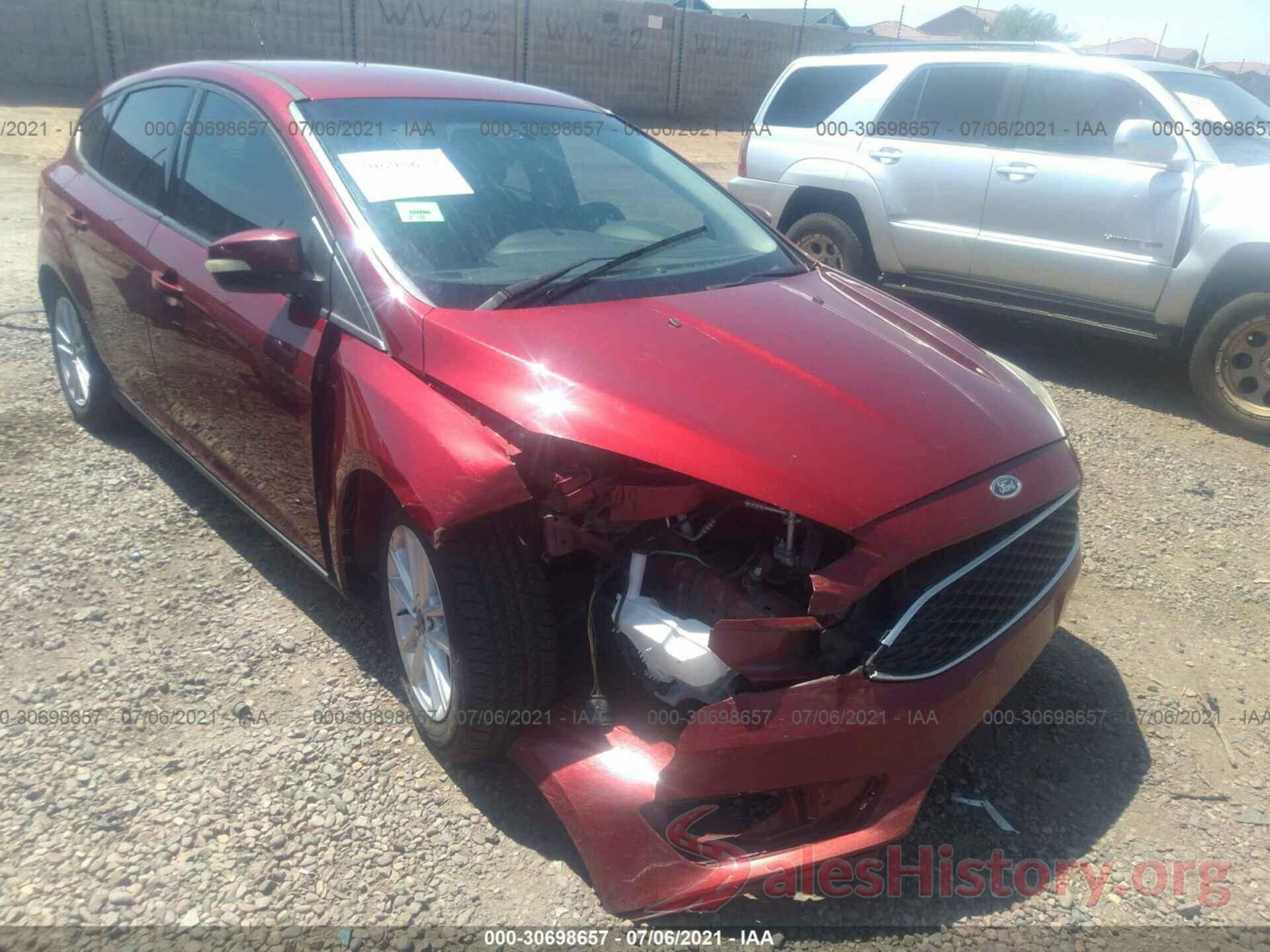 1FADP3K20GL362681 2016 FORD FOCUS