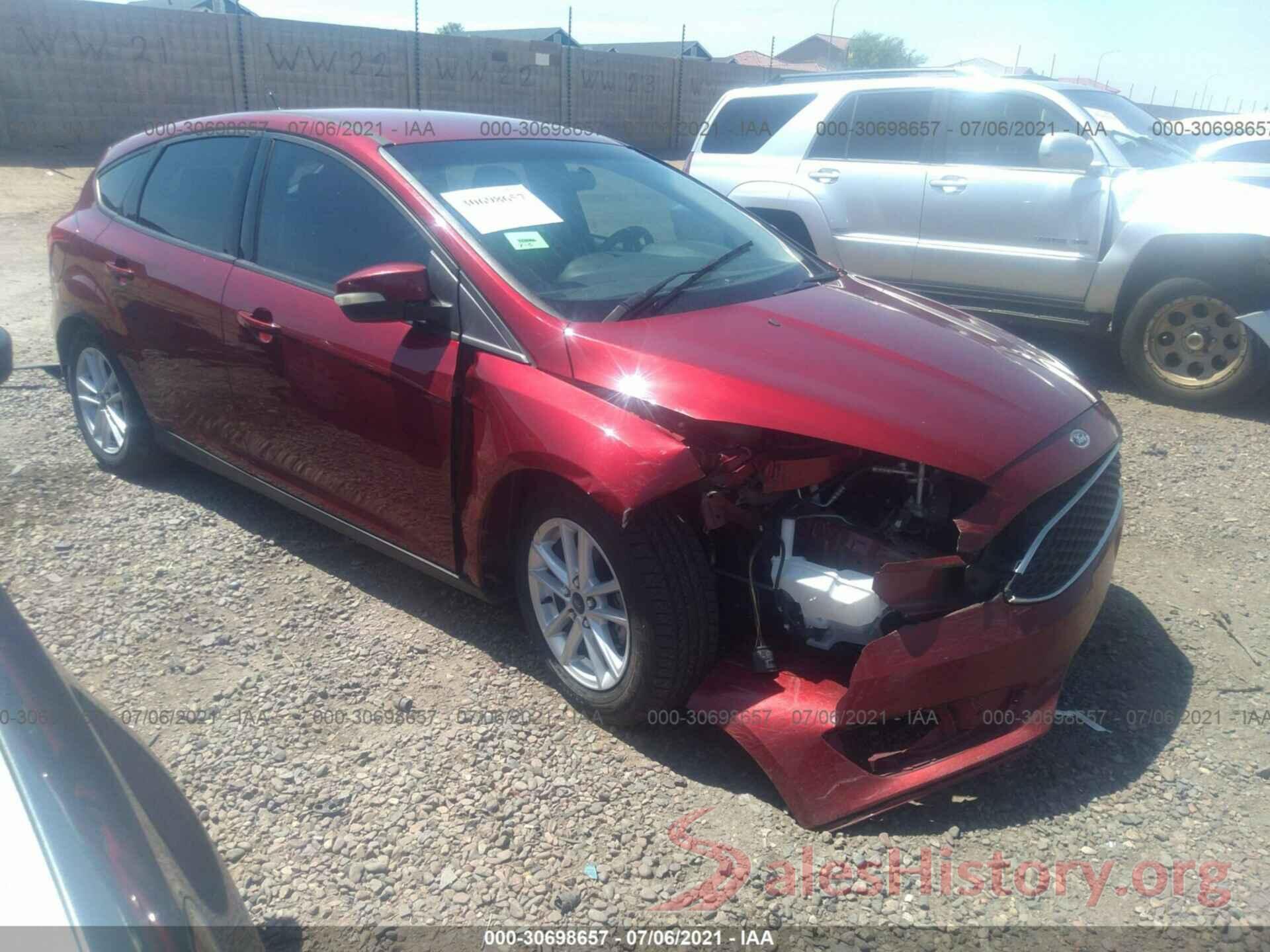 1FADP3K20GL362681 2016 FORD FOCUS