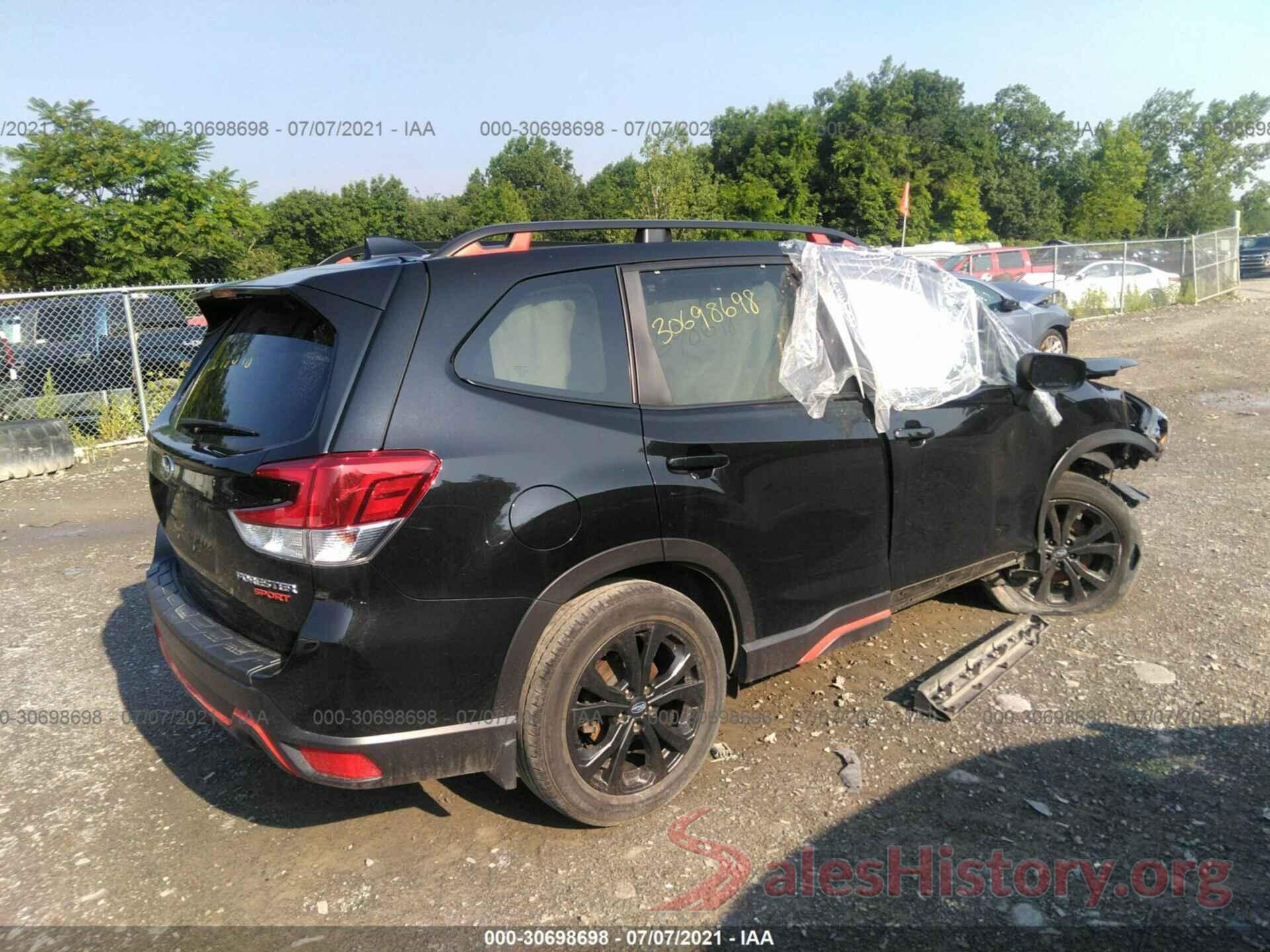 JF2SKAJC7KH425657 2019 SUBARU FORESTER