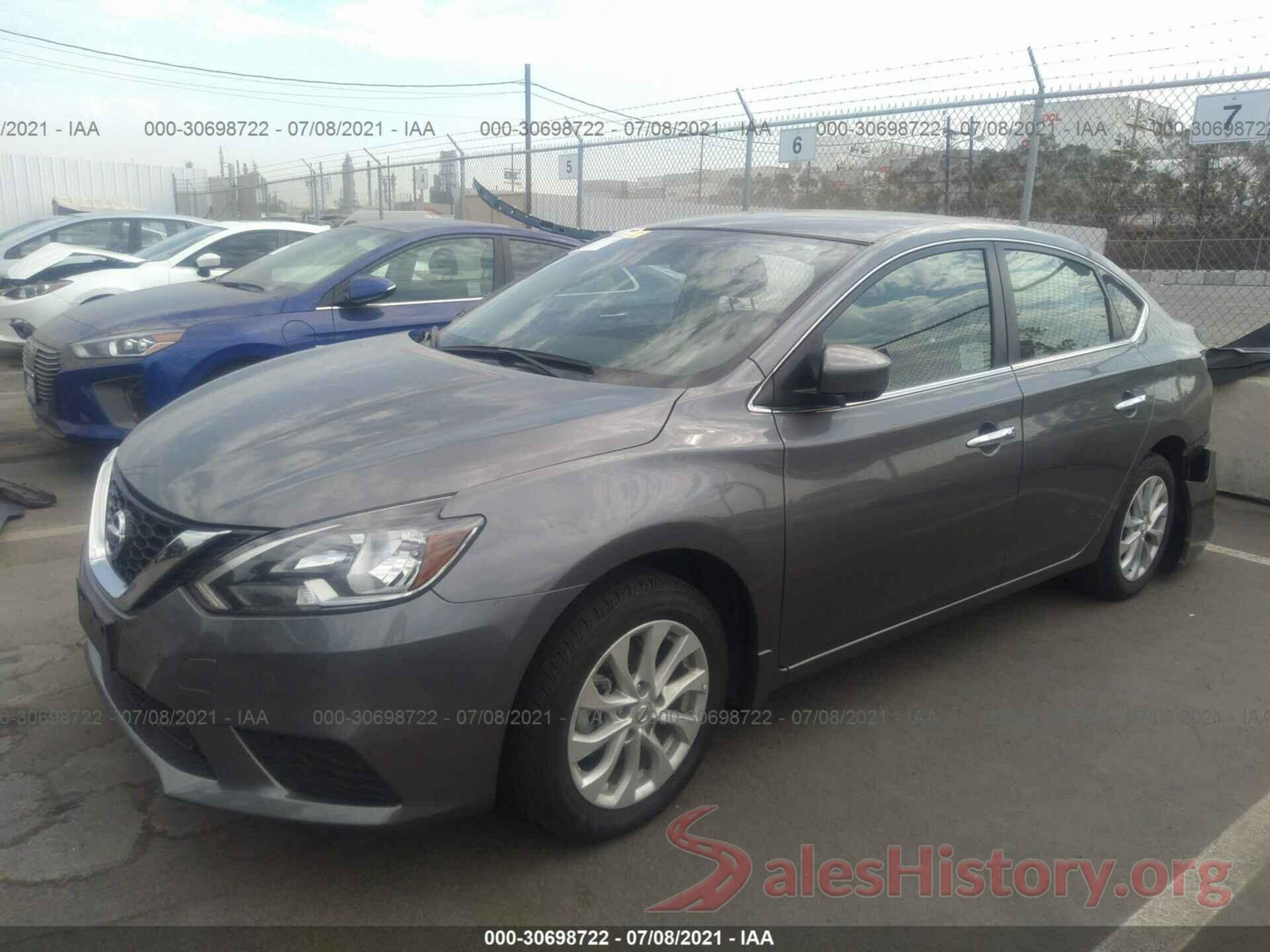 3N1AB7AP6KY364888 2019 NISSAN SENTRA